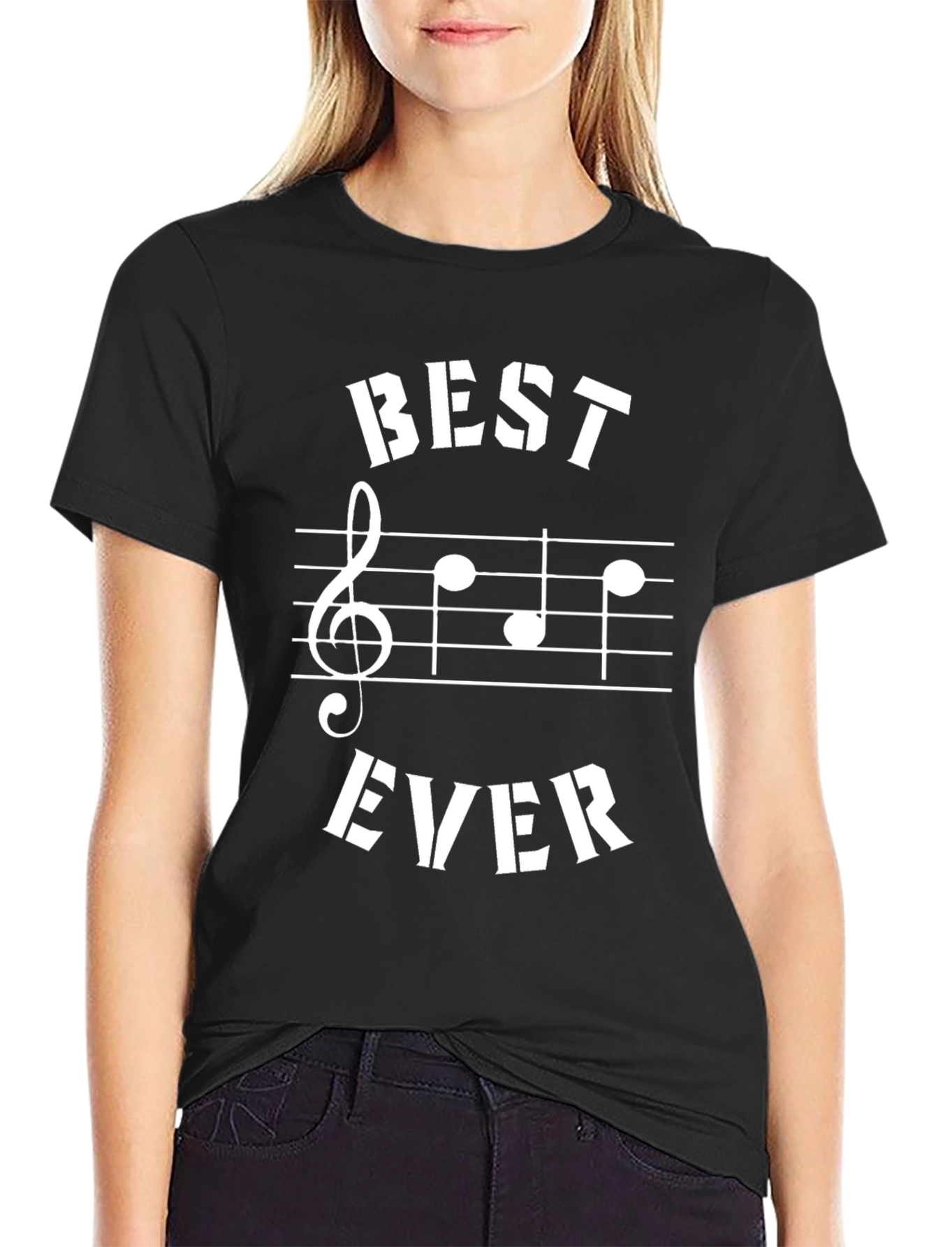 Best Treble Clef Music Notes Graphic Tee
