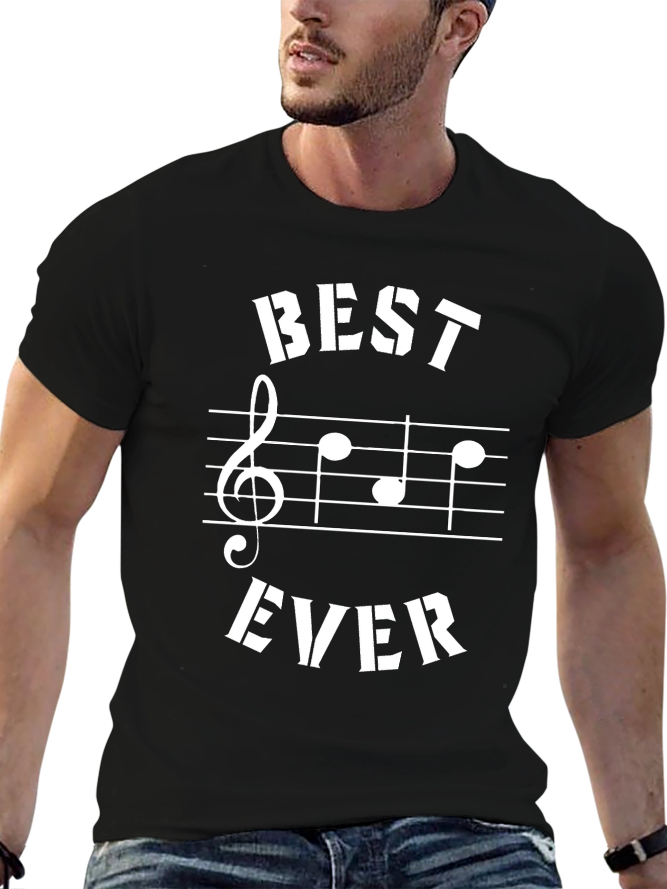 Best Treble Clef Music Notes Graphic Tee