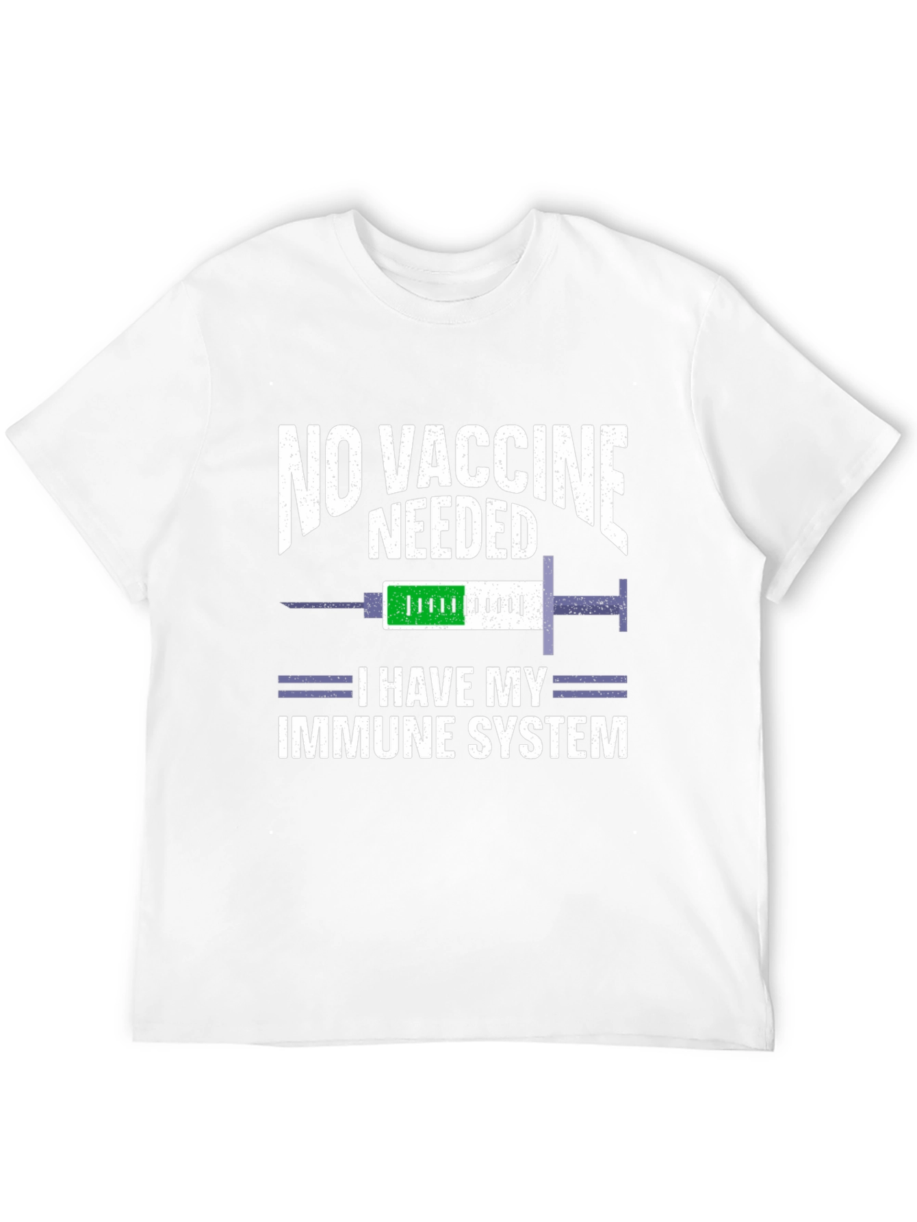 No Vaccine Needed Immune System T-Shirt