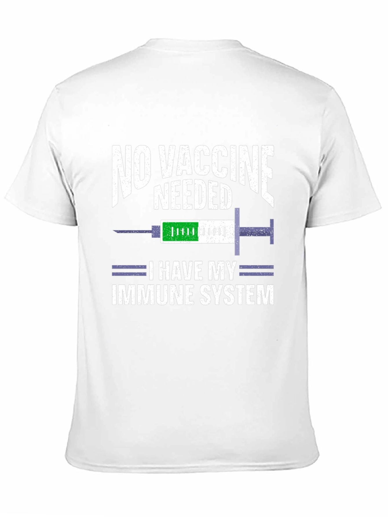 No Vaccine Needed Immune System T-Shirt