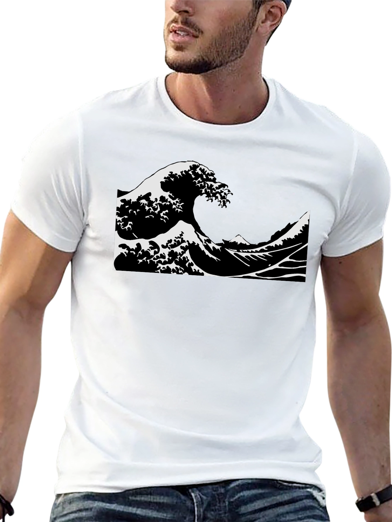 The Great Wave Tee - Stylish Graphic T-Shirt
