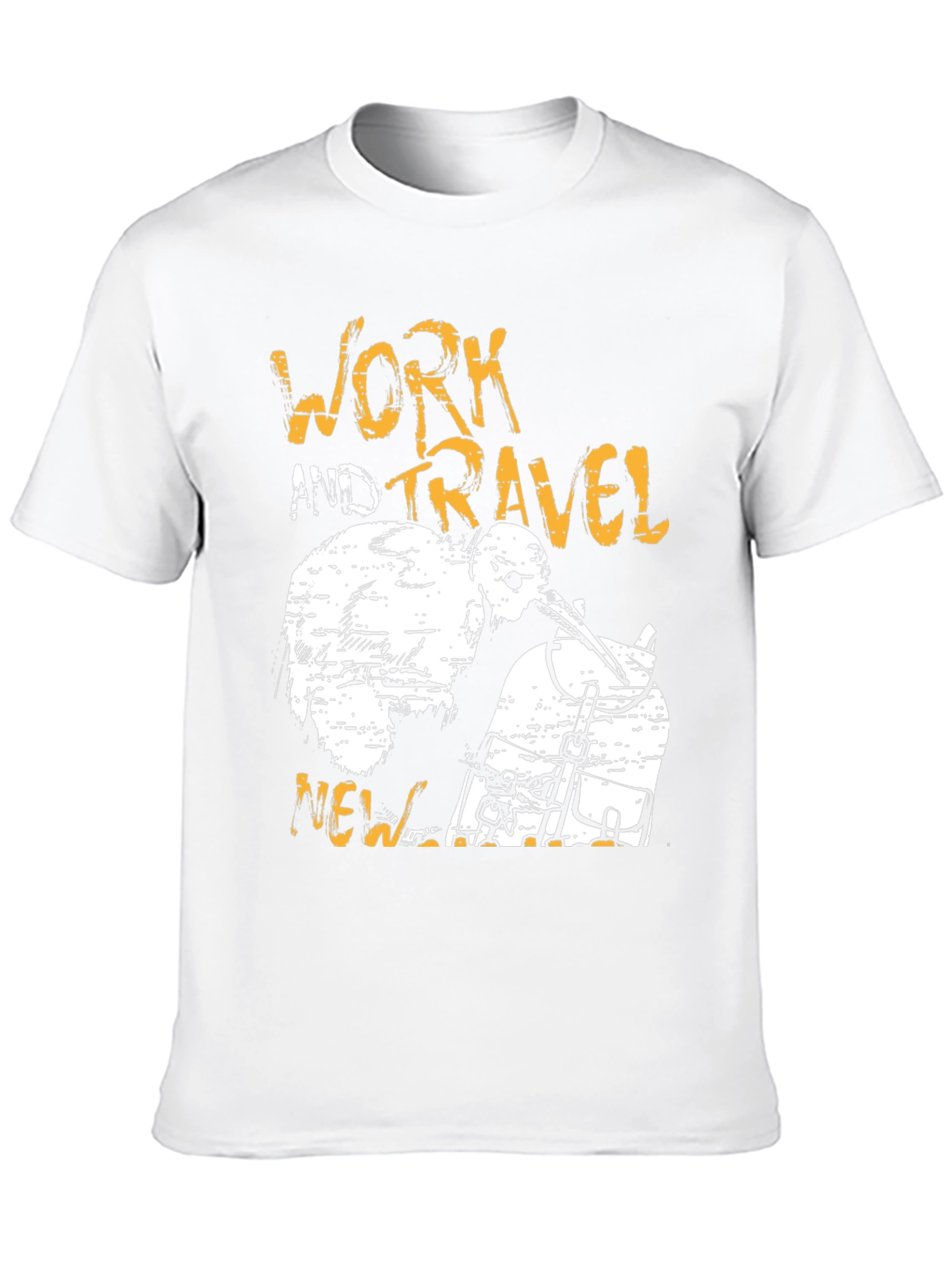 Work and Travel New Zealand Kiwi Graphic Tee