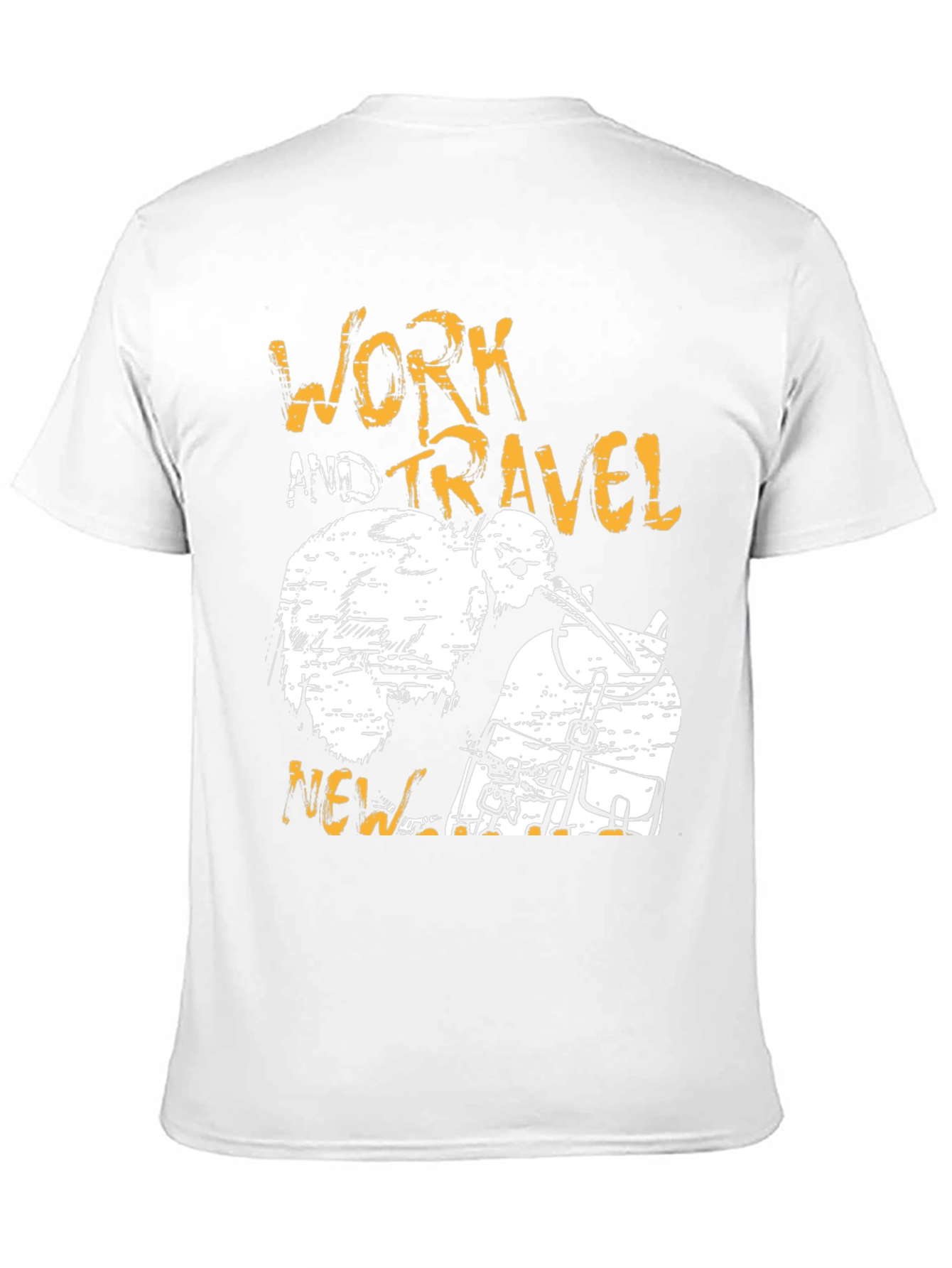 Work and Travel New Zealand Kiwi Graphic Tee