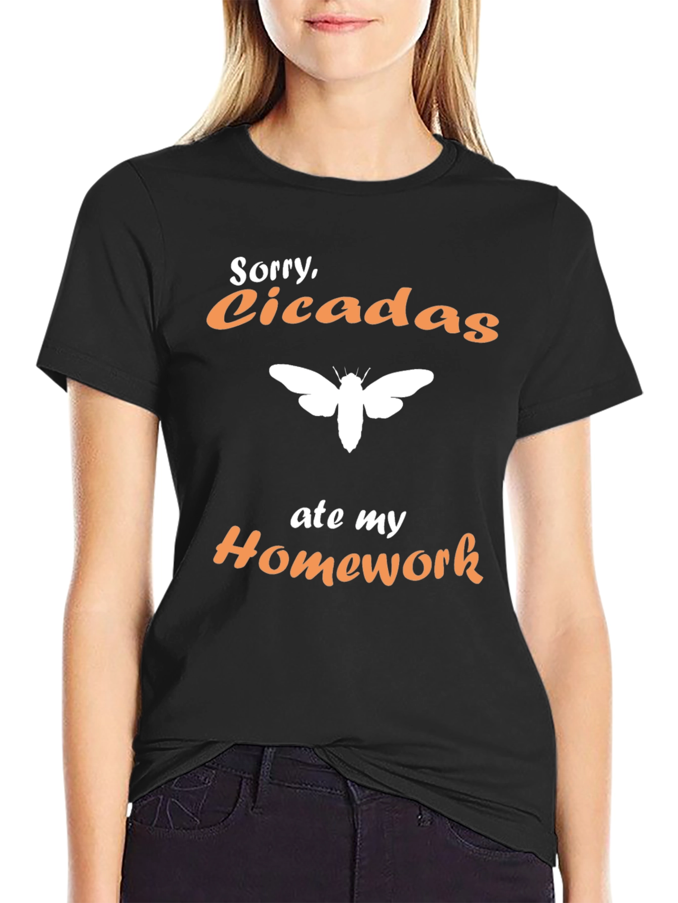 Cicadas Ate My Homework T-Shirt