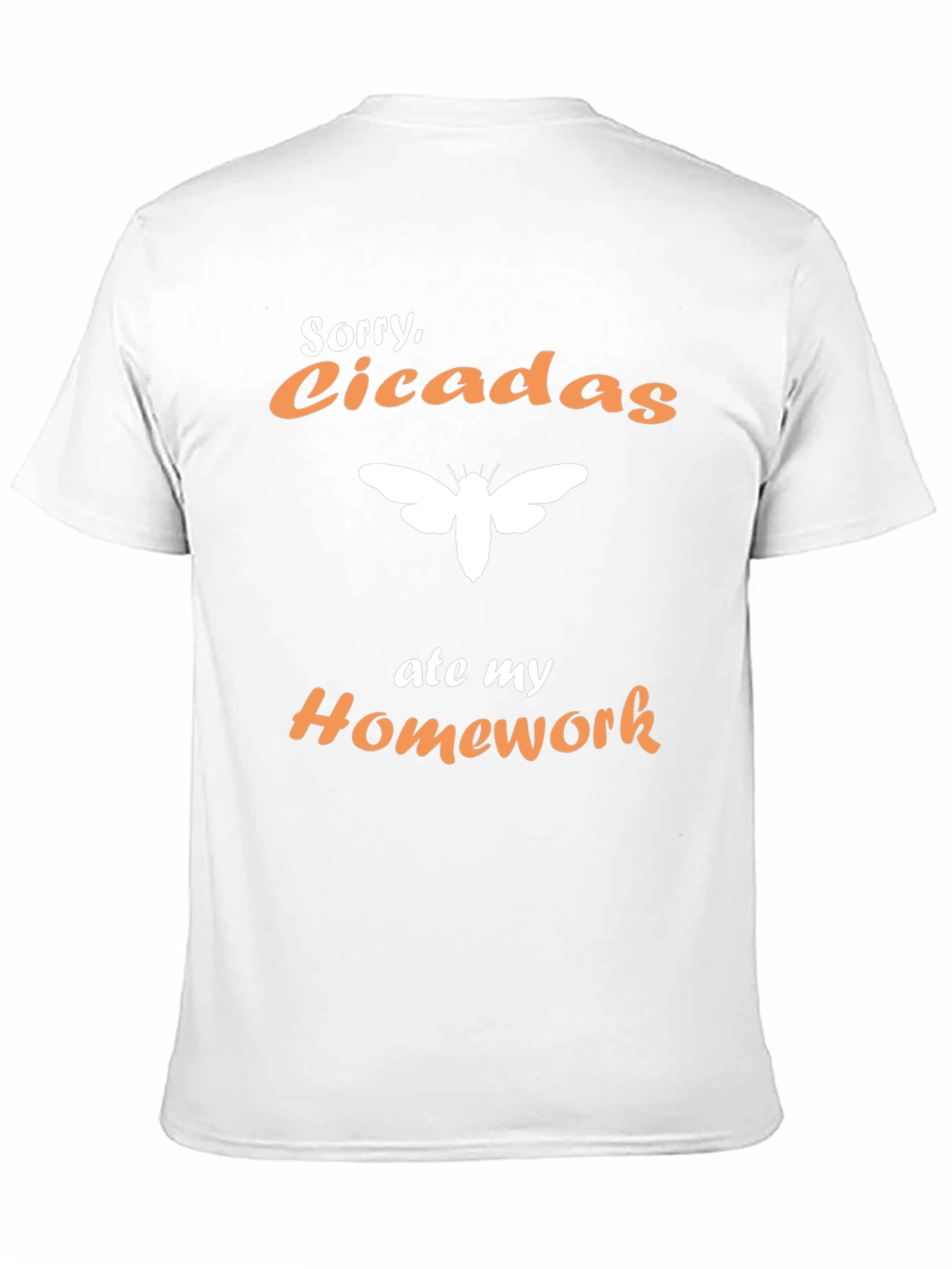 Cicadas Ate My Homework T-Shirt