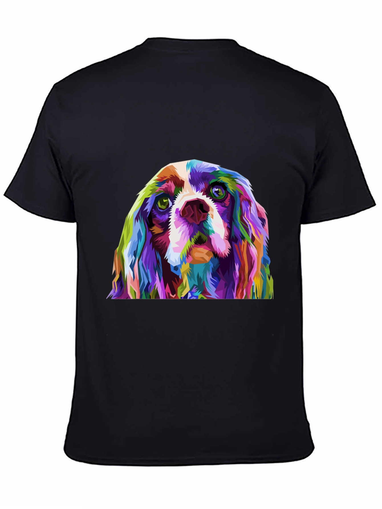 Colorful Dog Graphic Tee