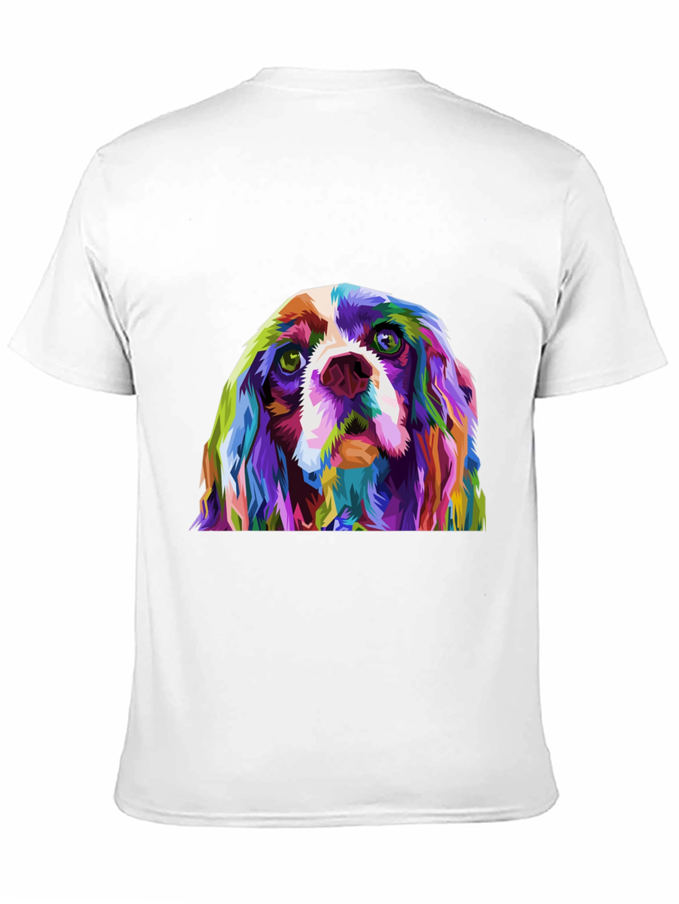Colorful Dog Graphic Tee