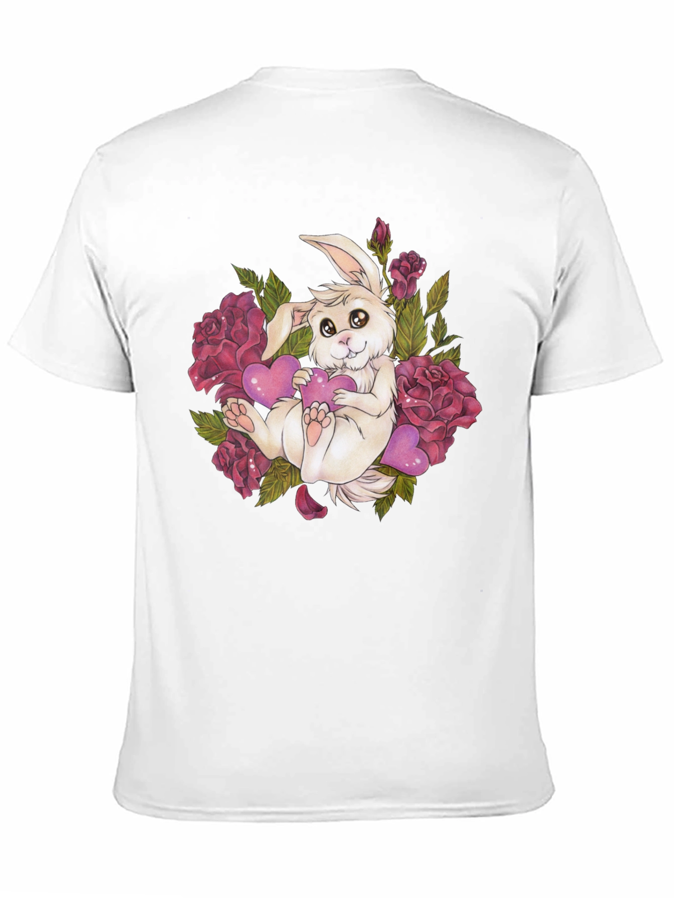 Bunny and Roses Graphic Tee