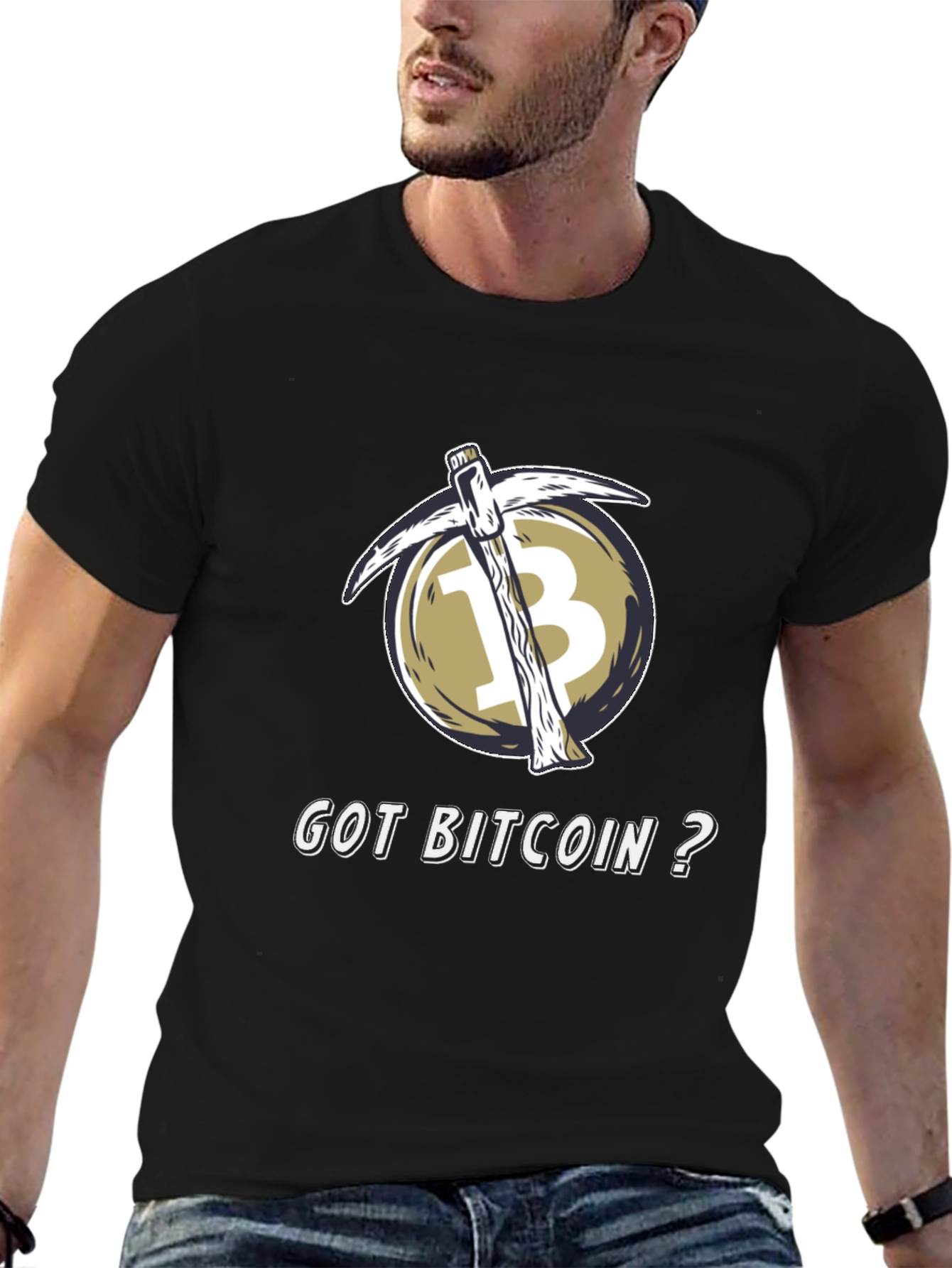 Got Bitcoin? Crypto Mining T-Shirt - Black