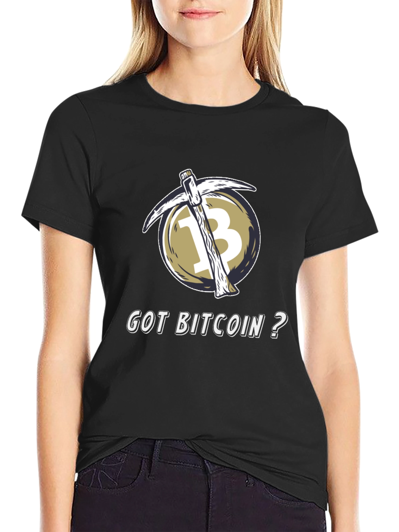 Got Bitcoin? Crypto Mining T-Shirt - Black