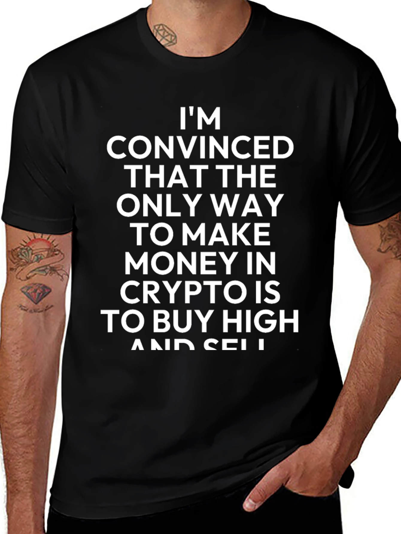 Crypto Buy High Sell Low T-Shirt