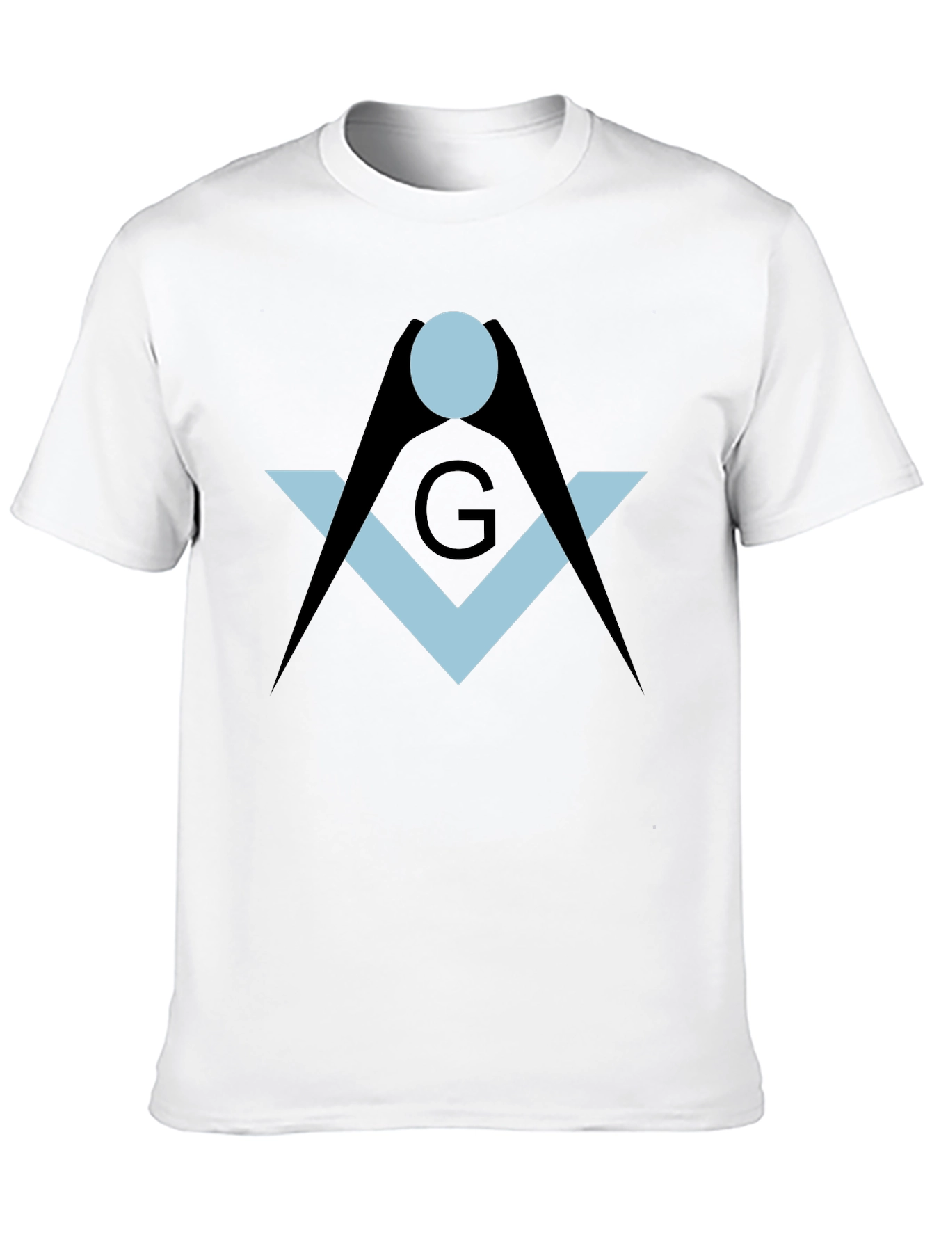 Masonic Symbol Black T-Shirt