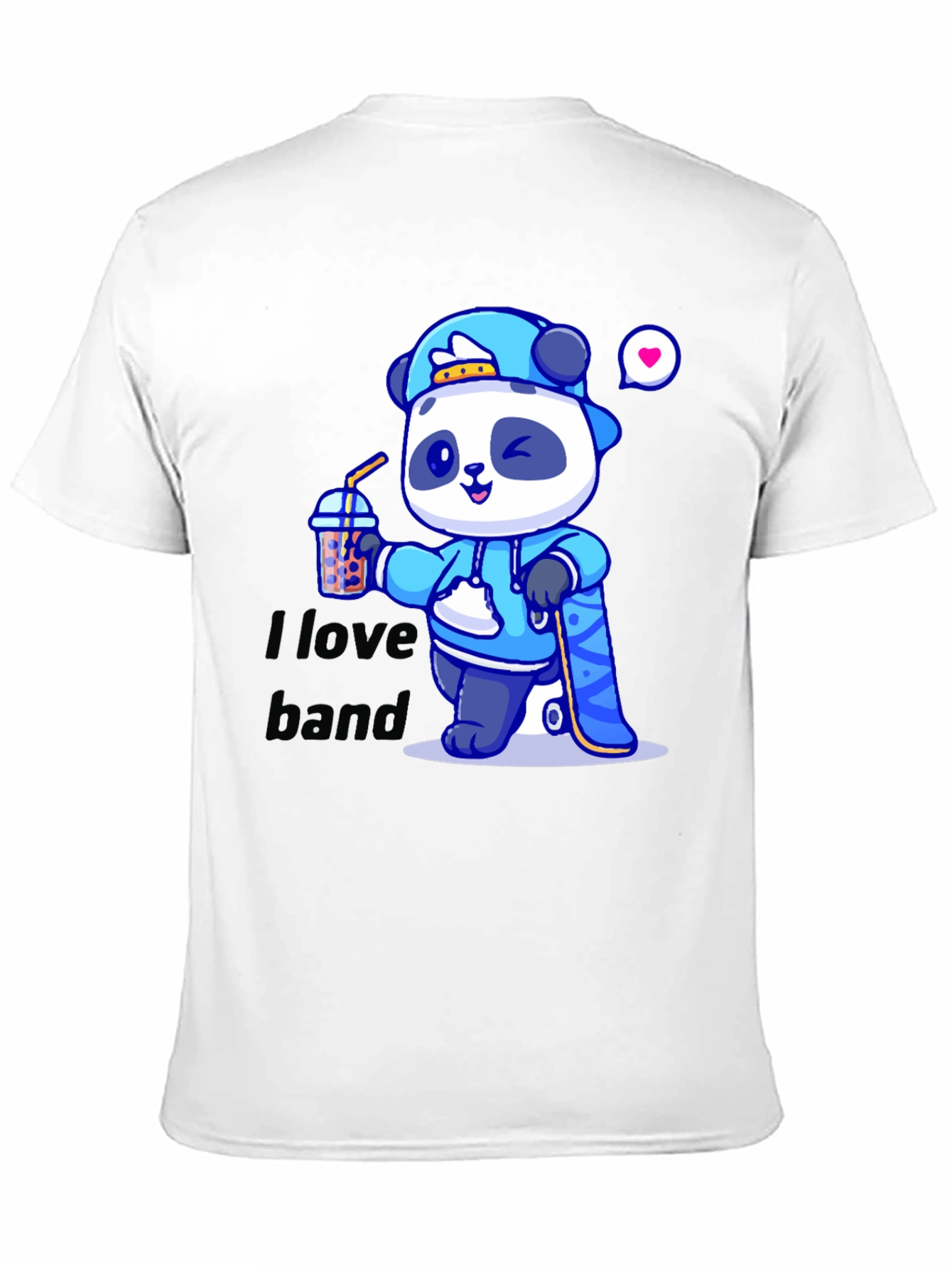 Cool Panda Skate T-Shirt