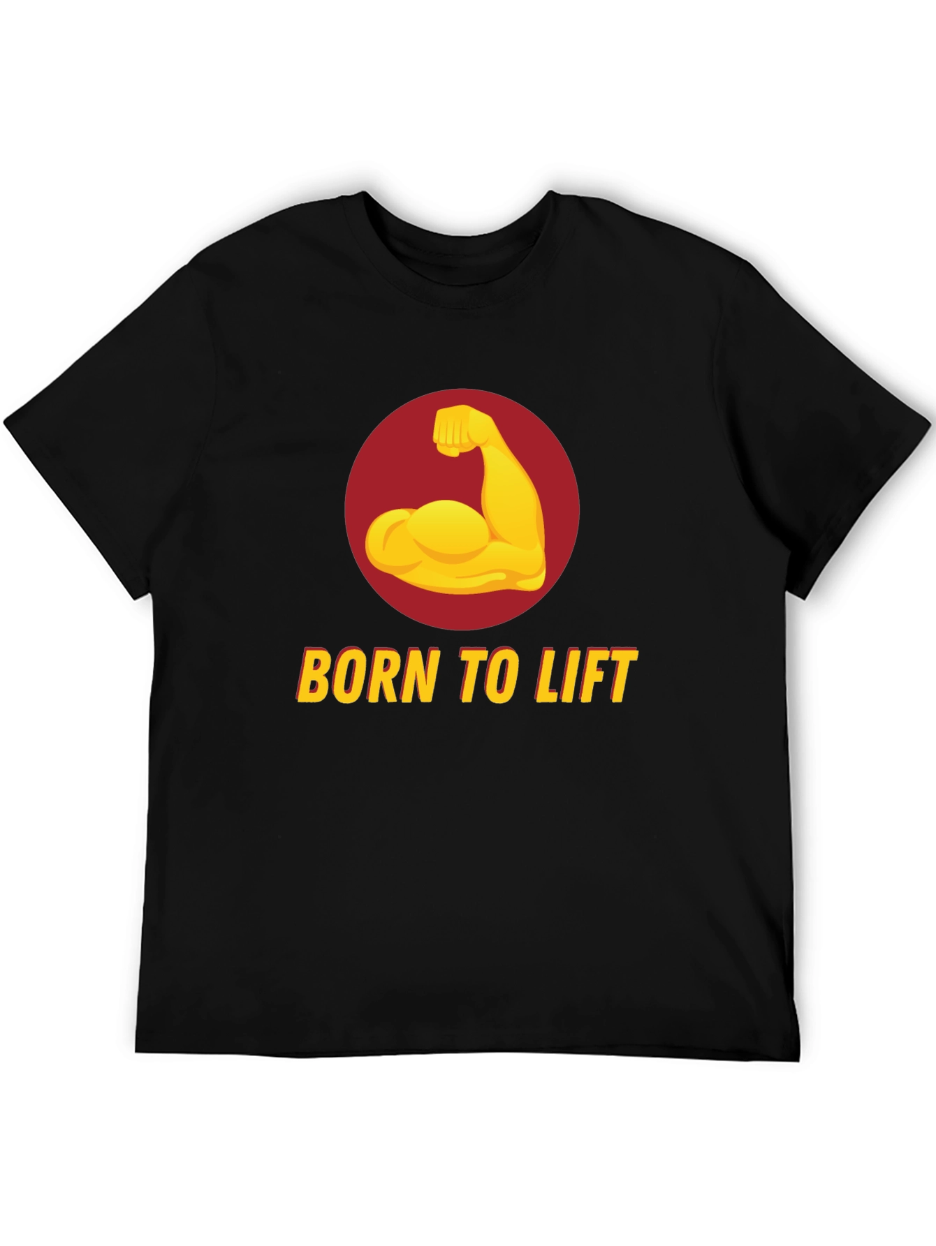 Born to Lift Black Graphic Tee