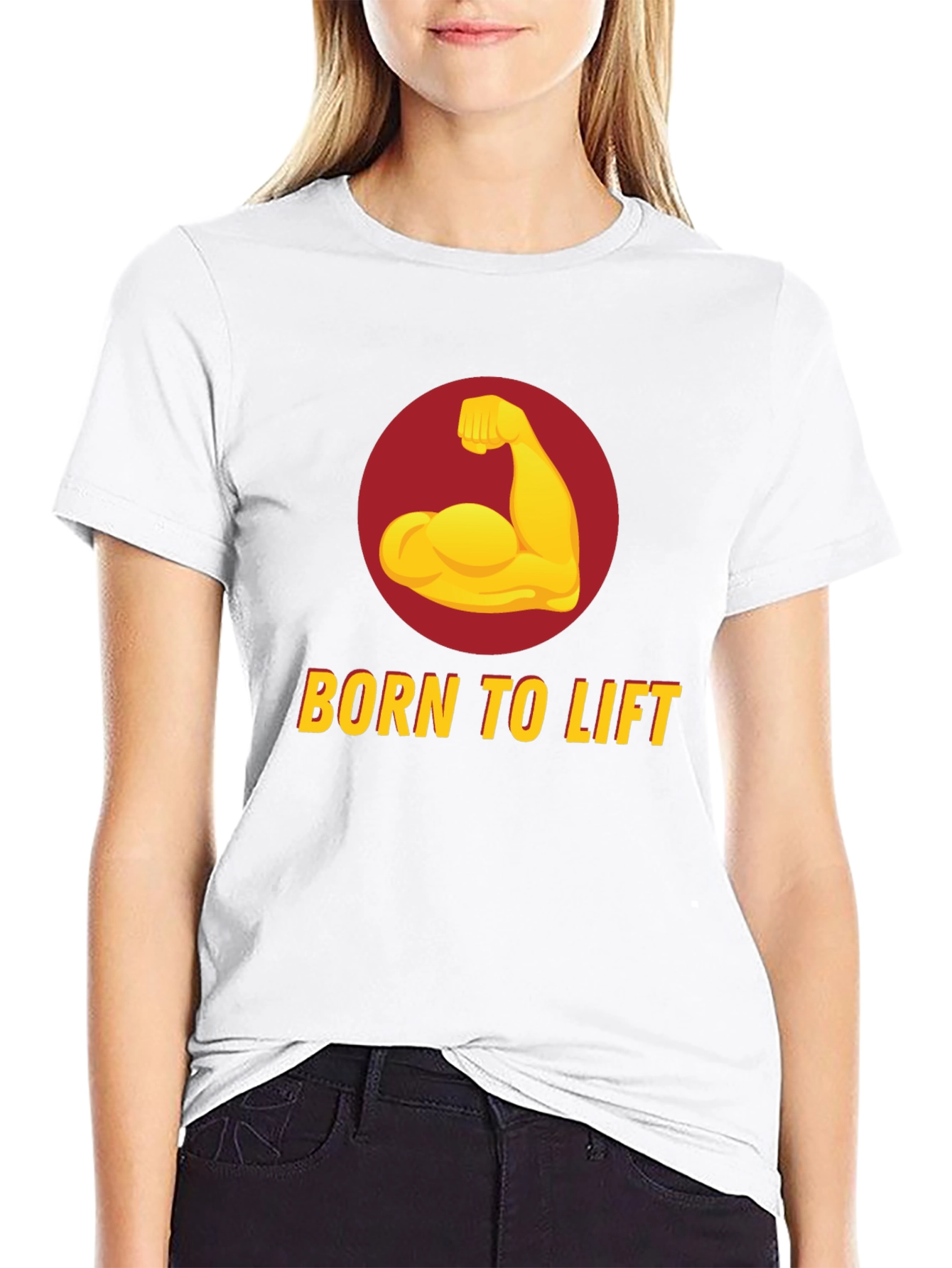 Born to Lift Black Graphic Tee