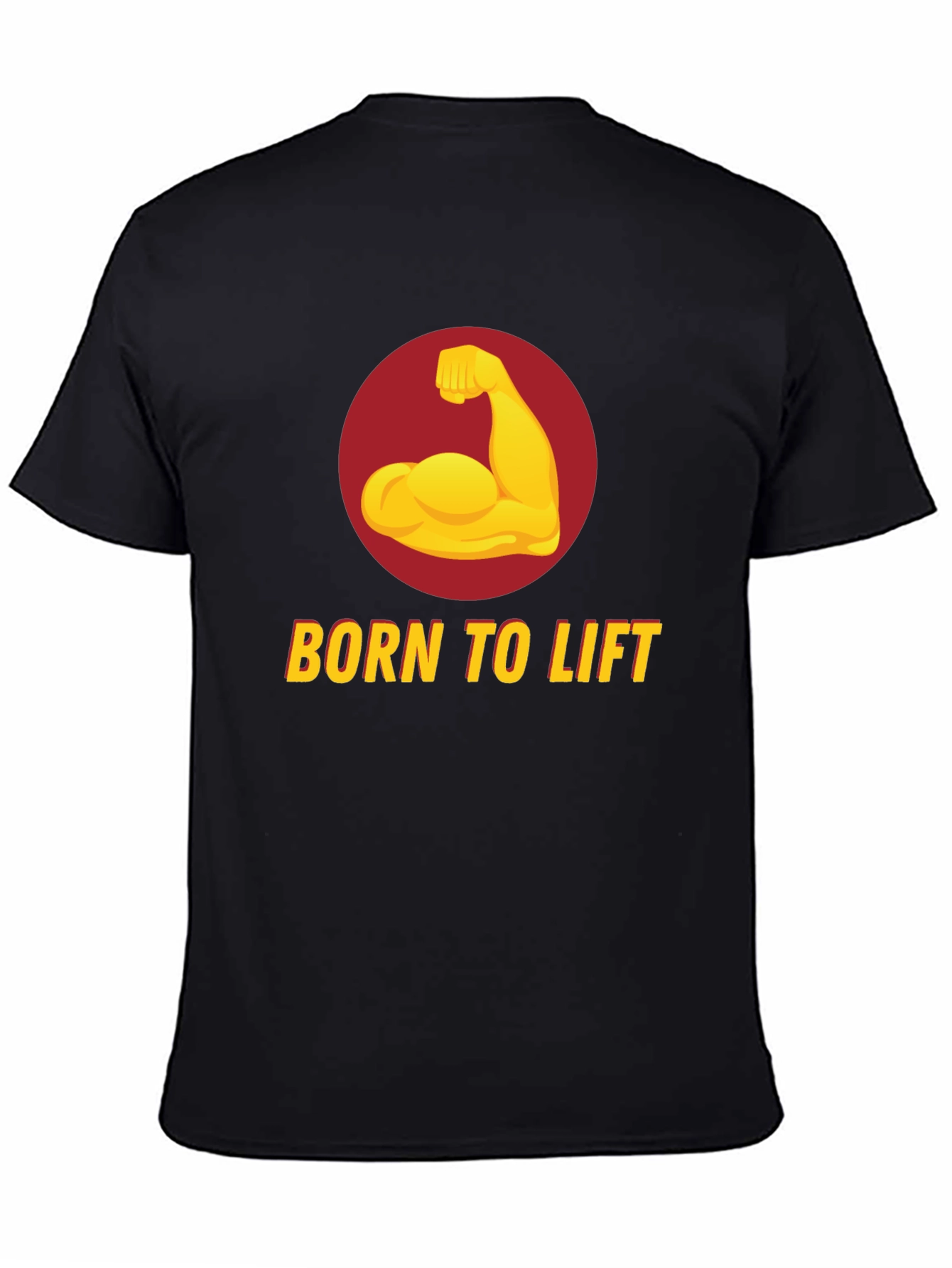 Born to Lift Black Graphic Tee