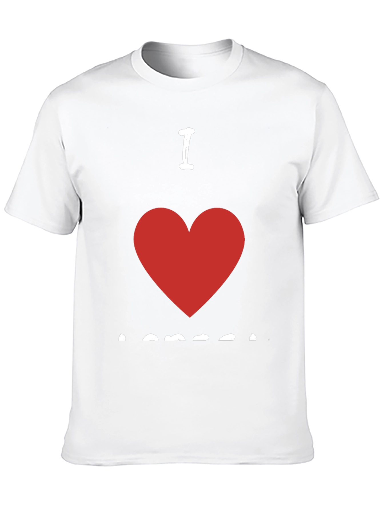 I Heart Someone Black T-Shirt