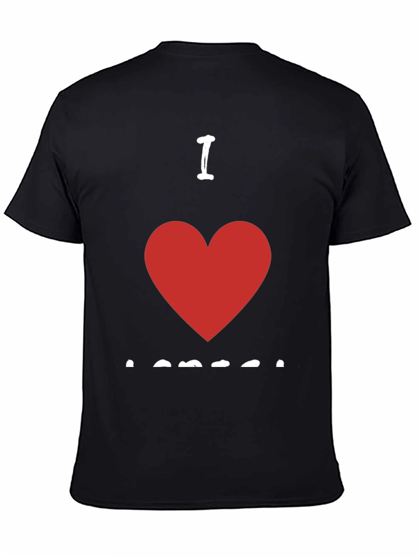 I Heart Someone Black T-Shirt