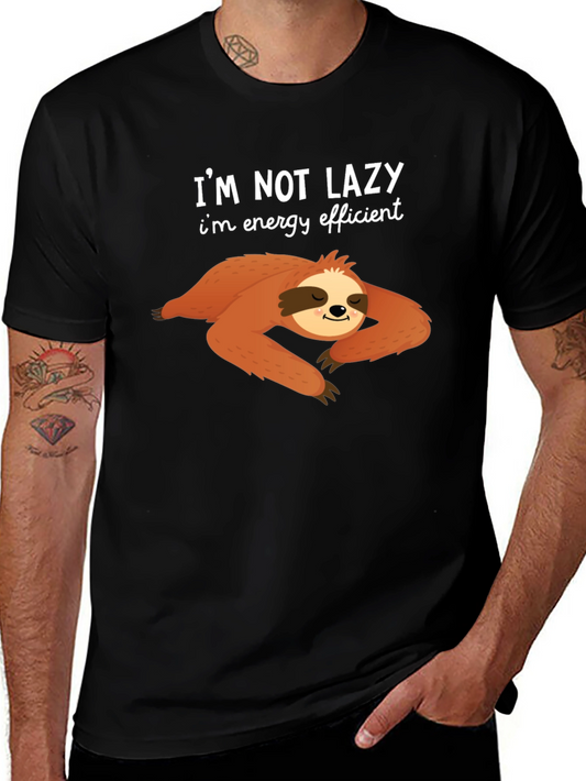 Im Not Lazy T-Shirt - Sloth Design