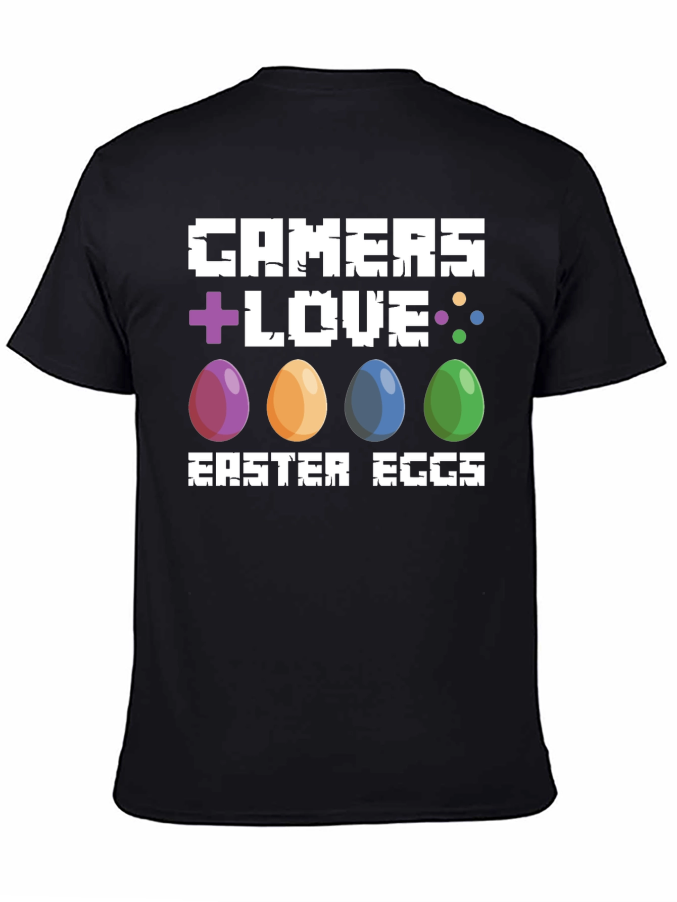 Gamers Love Easter Eggs T-Shirt - Gaming Easter Tee