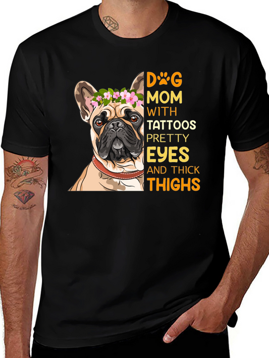 Dog Mom Tattoo T-Shirt