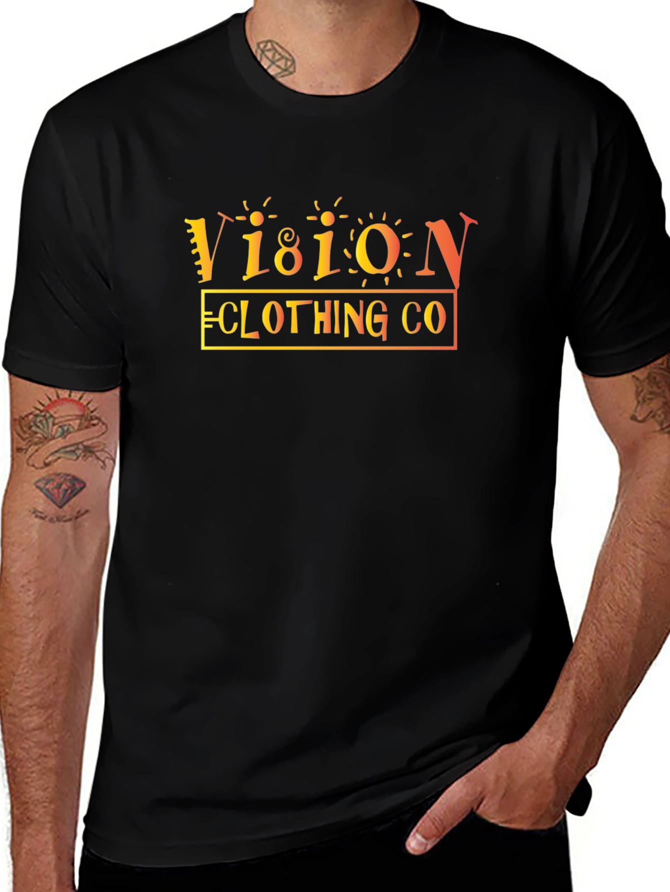 Vision Clothing Co. Black T-Shirt