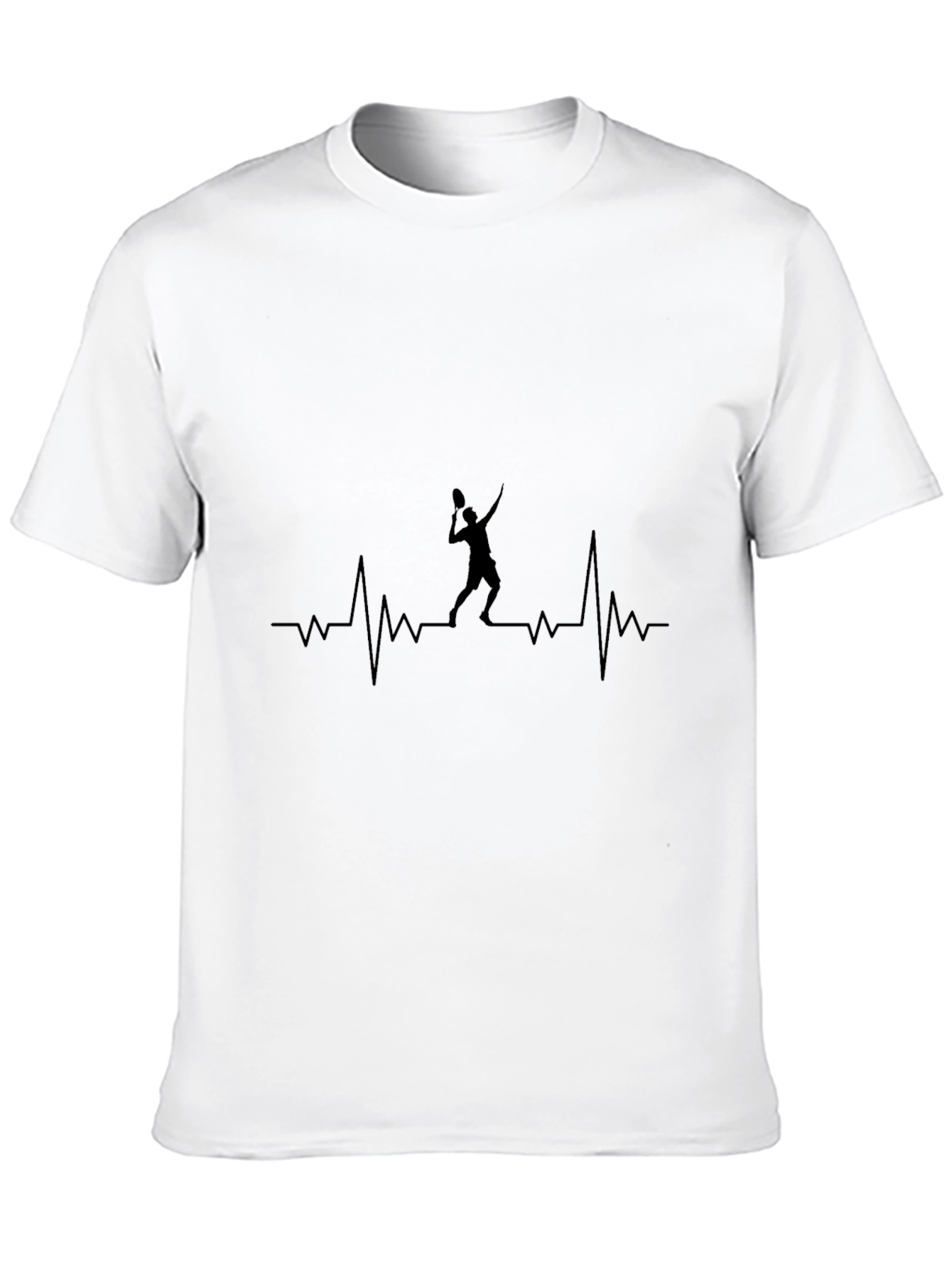 Tennis Heartbeat T-Shirt - Love for Tennis