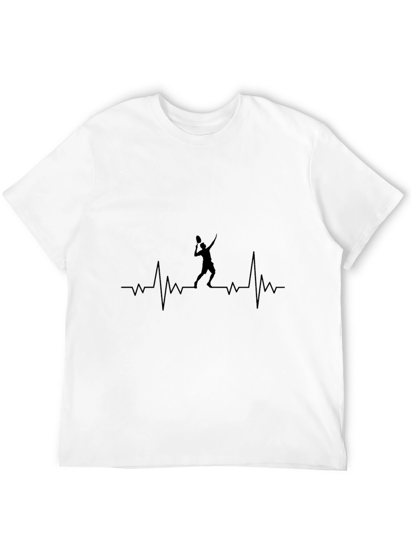 Tennis Heartbeat T-Shirt - Love for Tennis