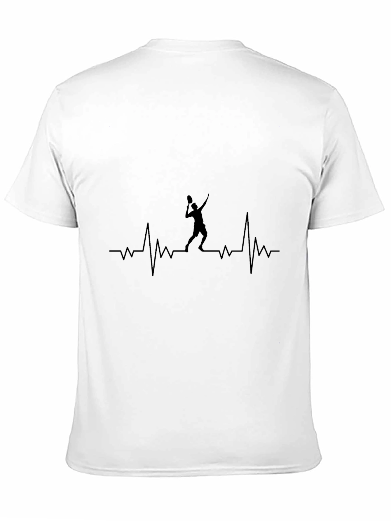 Tennis Heartbeat T-Shirt - Love for Tennis