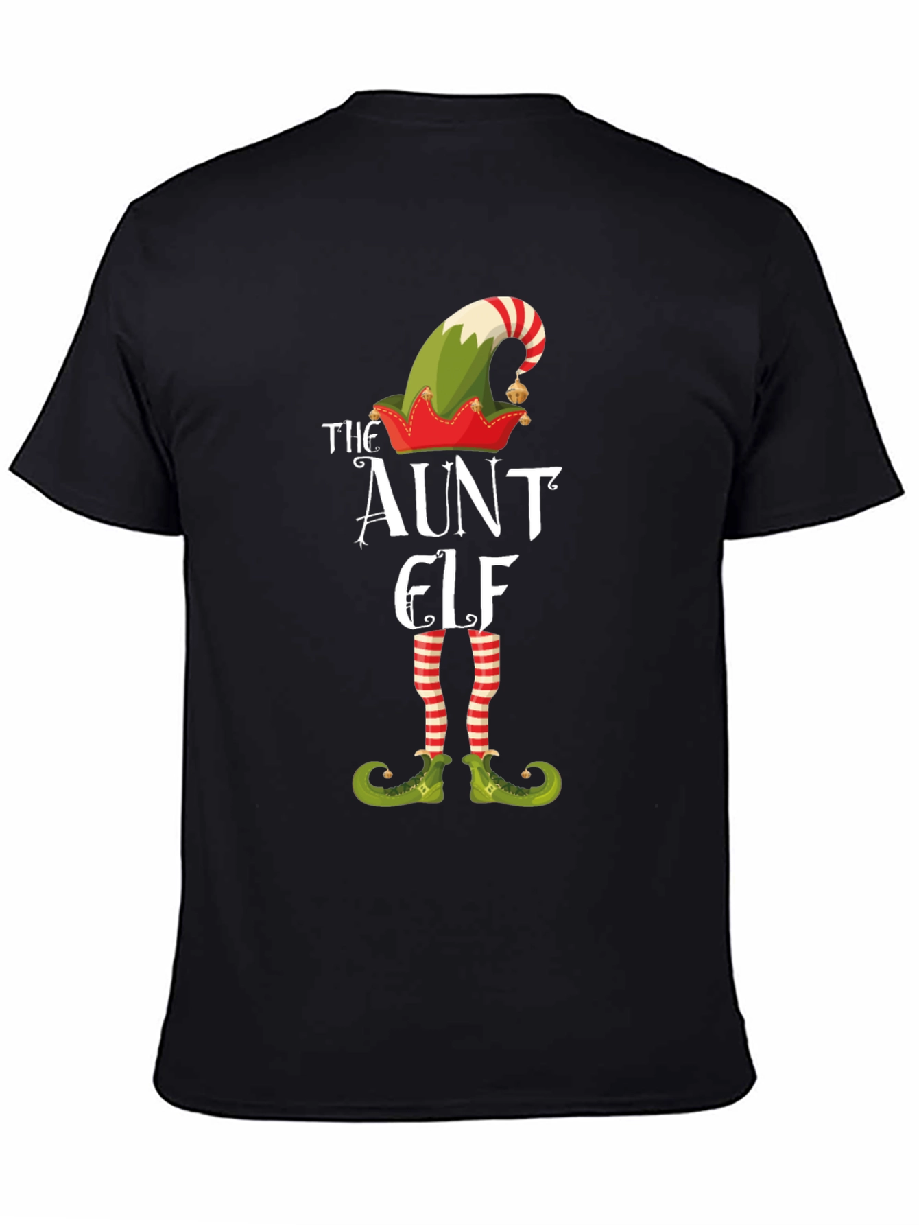 Funny Aunt Elf Christmas T-Shirt