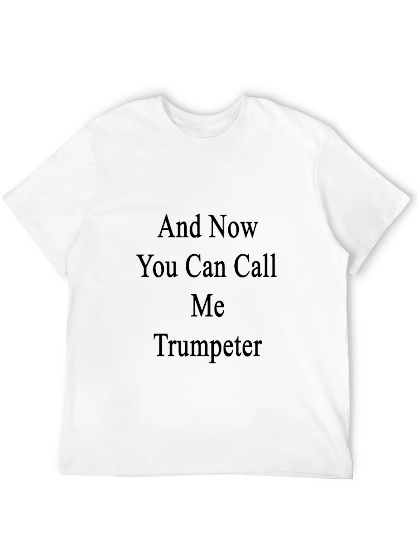 Trumpeter Call Black T-Shirt