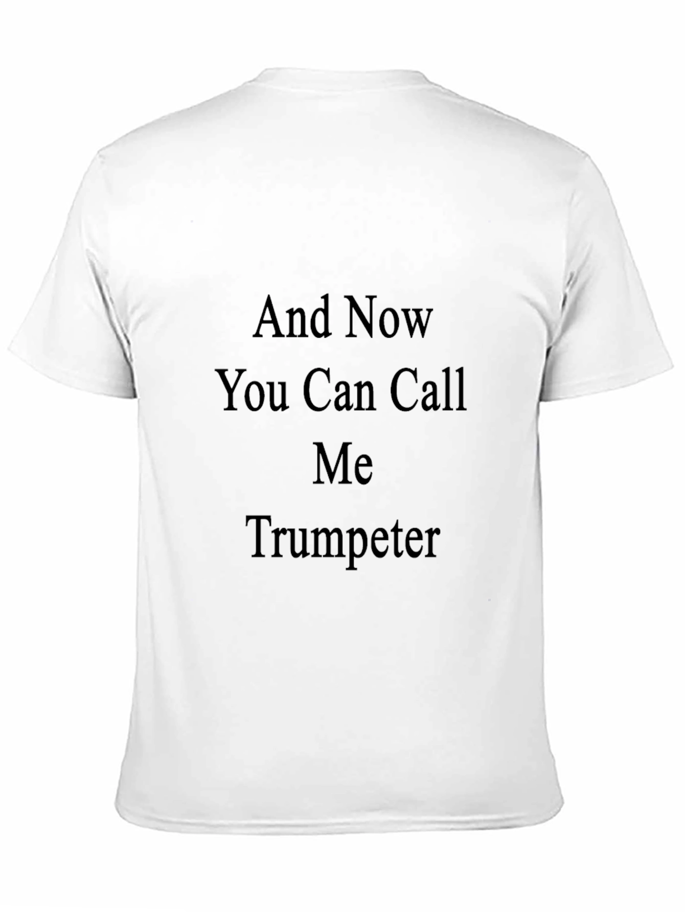 Trumpeter Call Black T-Shirt