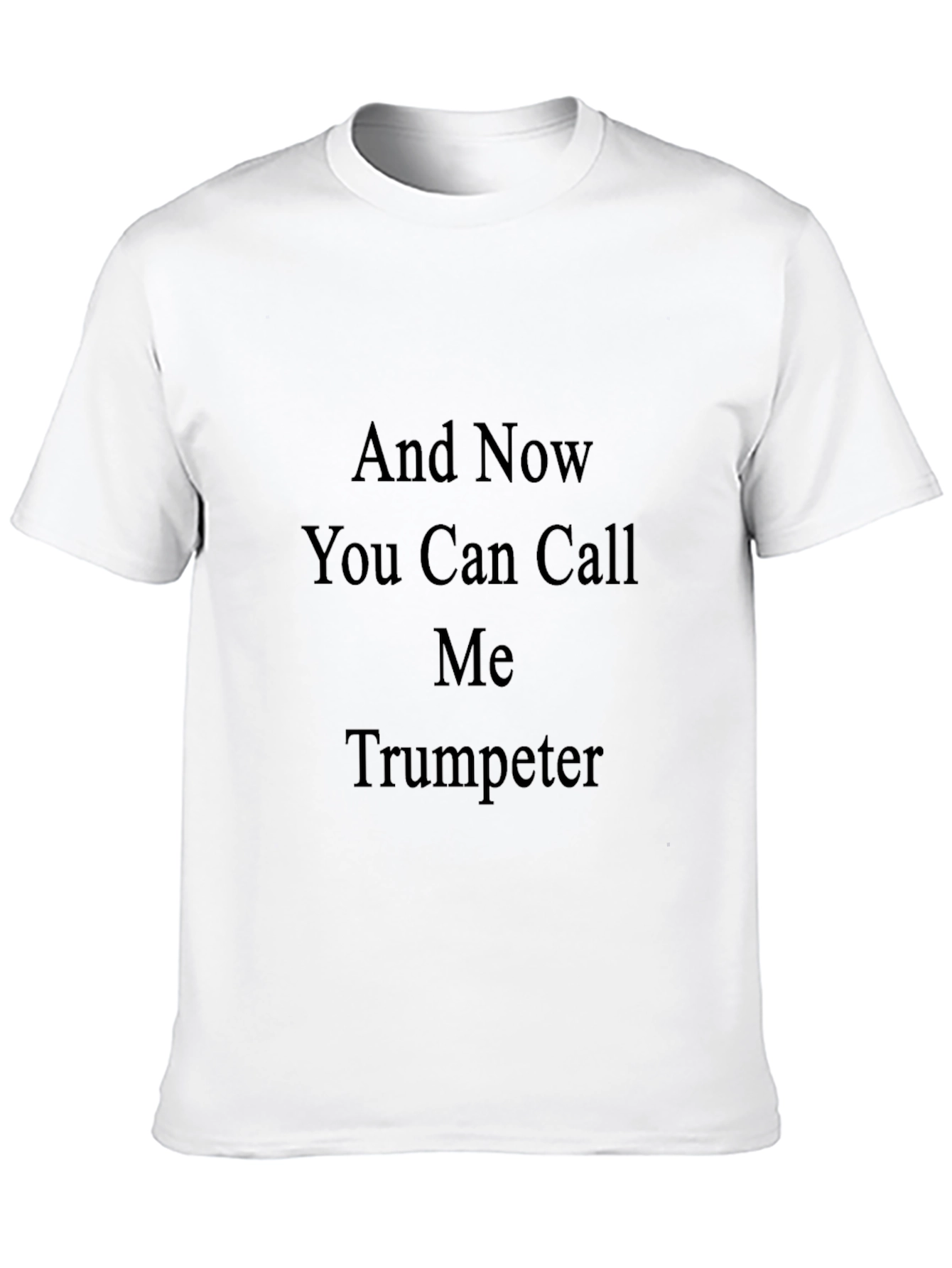 Trumpeter Call Black T-Shirt