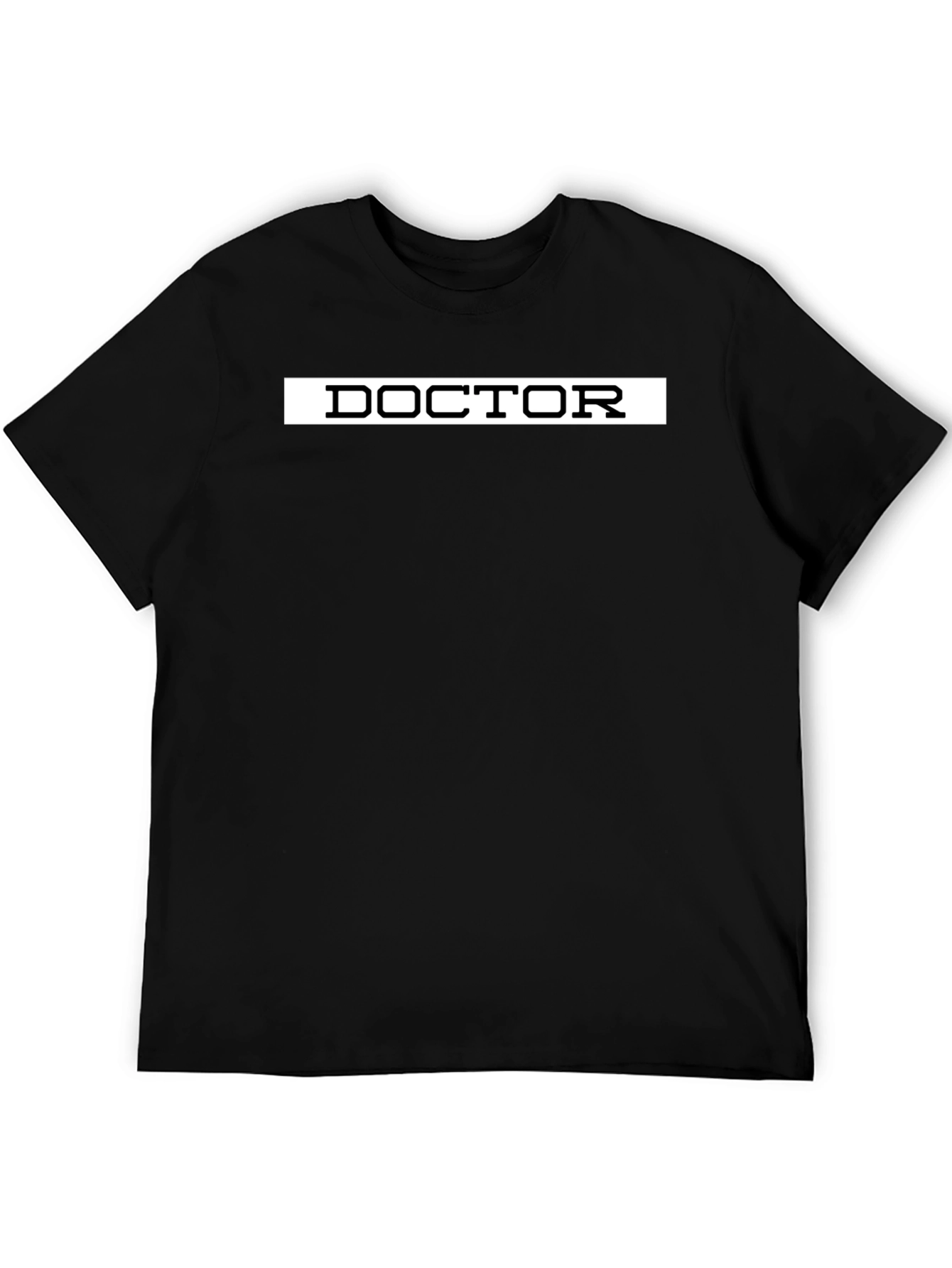 Doctor Graphic Tee - Classic Black T-Shirt