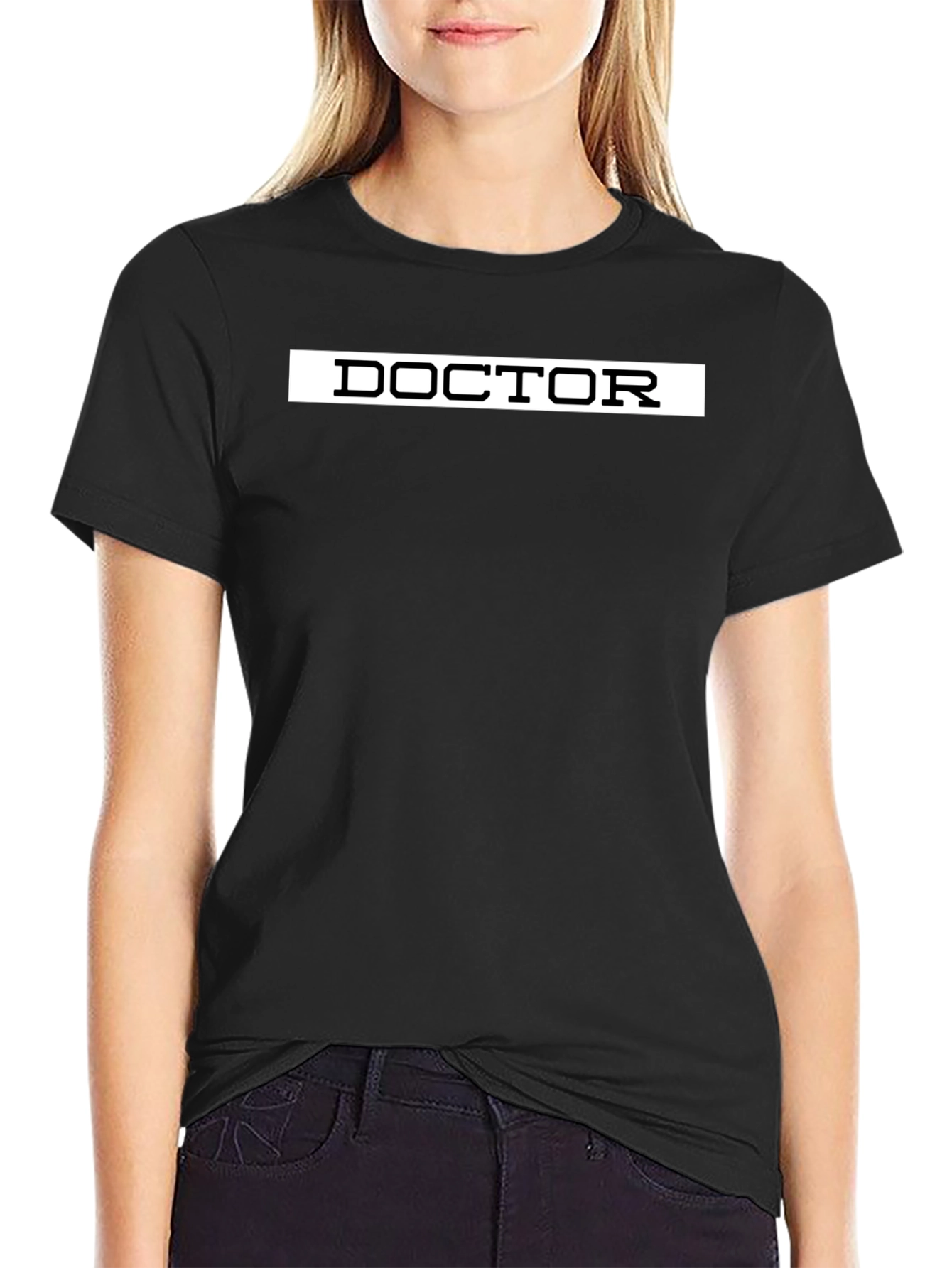 Doctor Graphic Tee - Classic Black T-Shirt