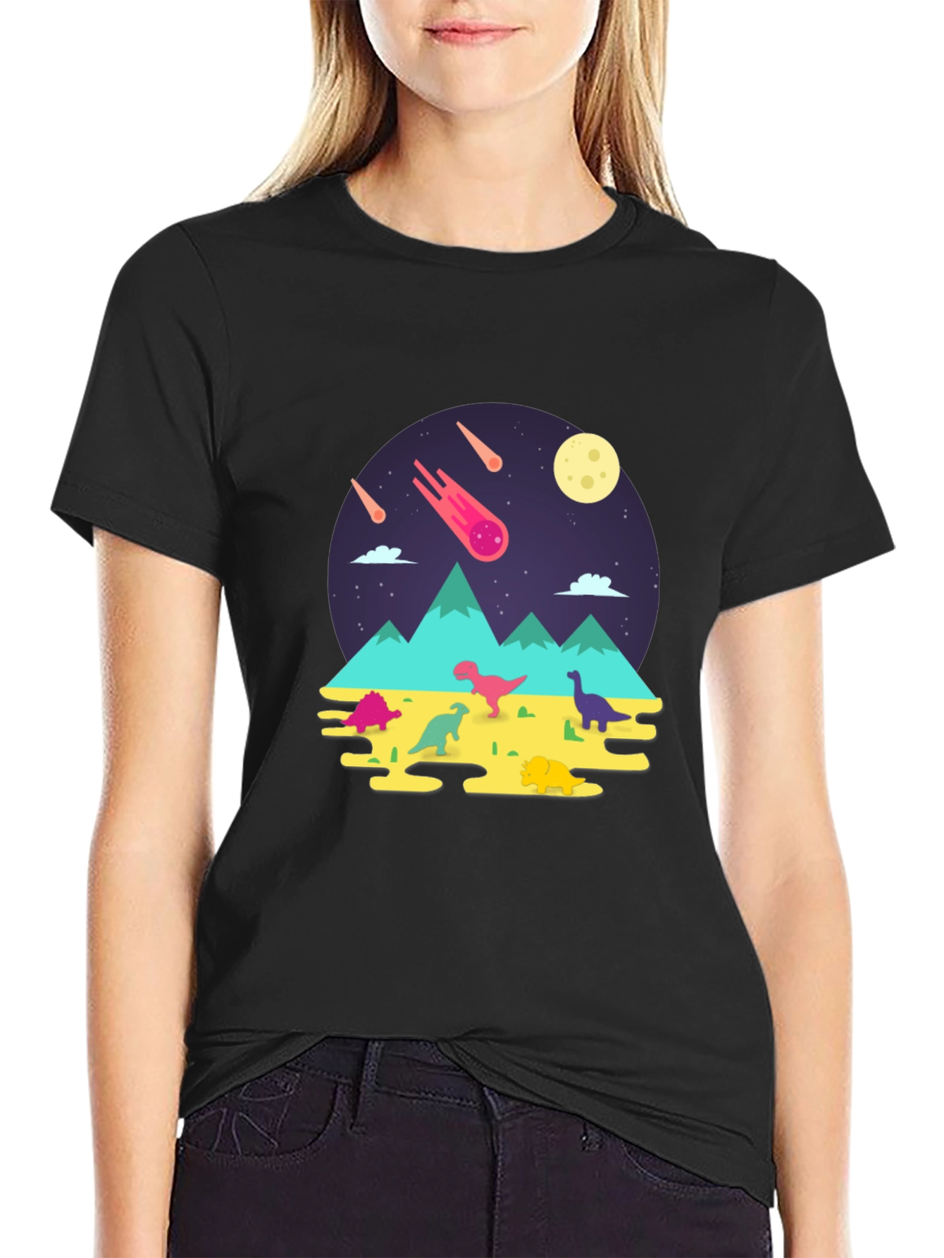 Dino Meteor Strike T-Shirt