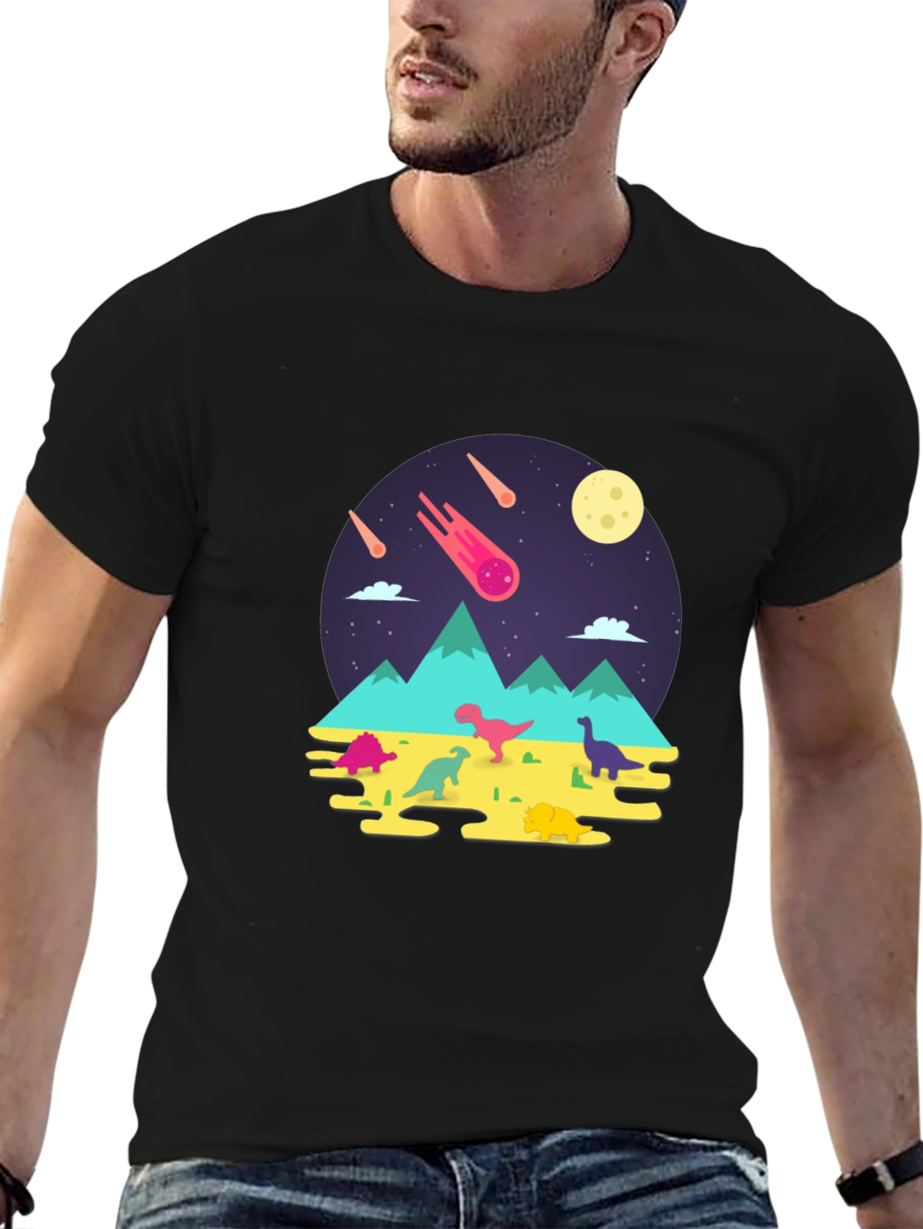 Dino Meteor Strike T-Shirt