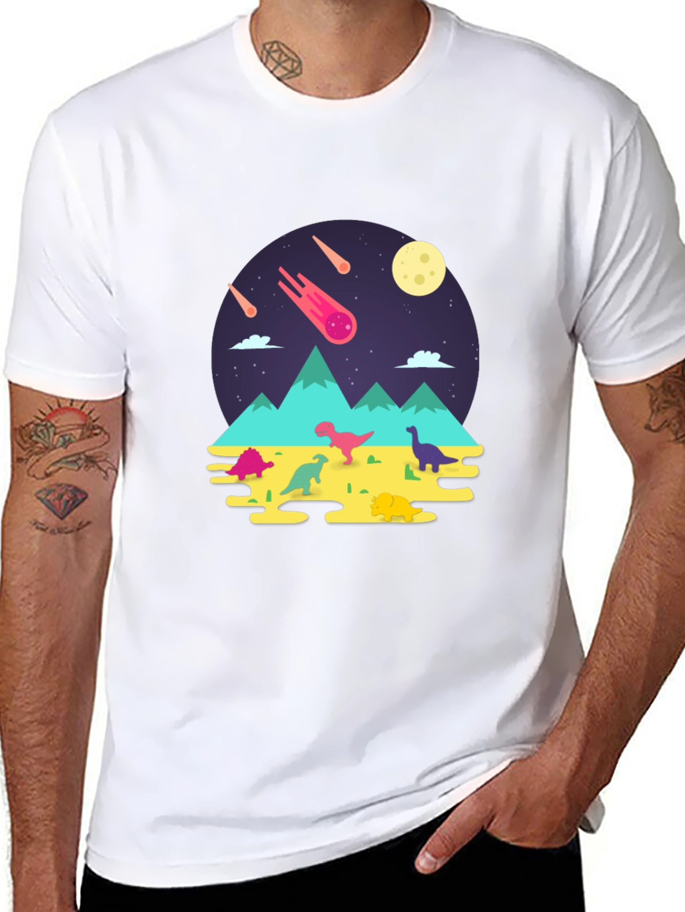 Dino Meteor Strike T-Shirt