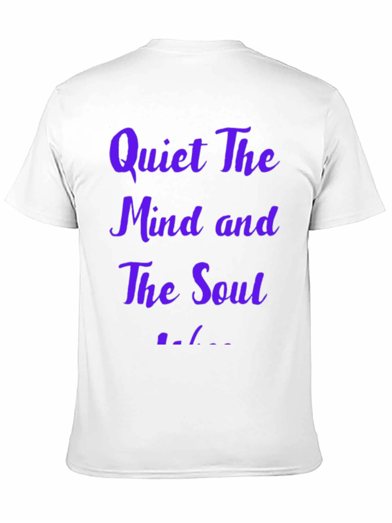 Quiet The Mind Black T-Shirt