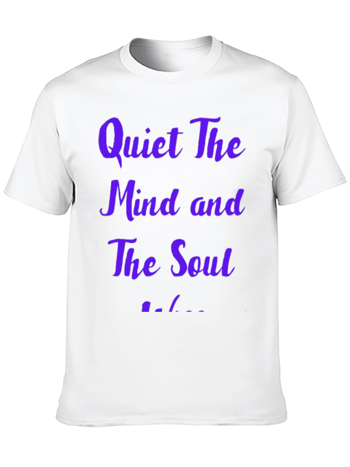 Quiet The Mind Black T-Shirt
