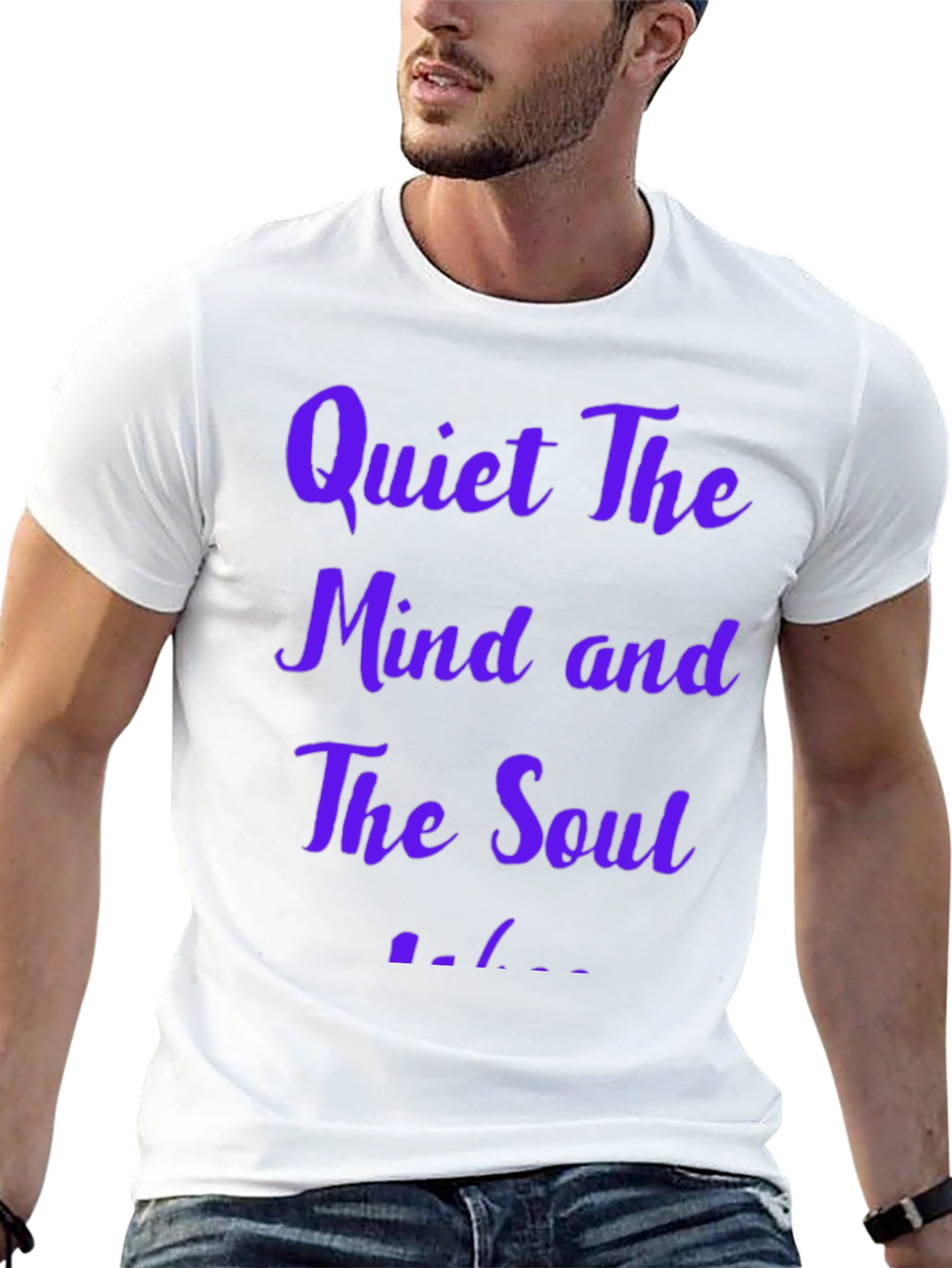 Quiet The Mind Black T-Shirt