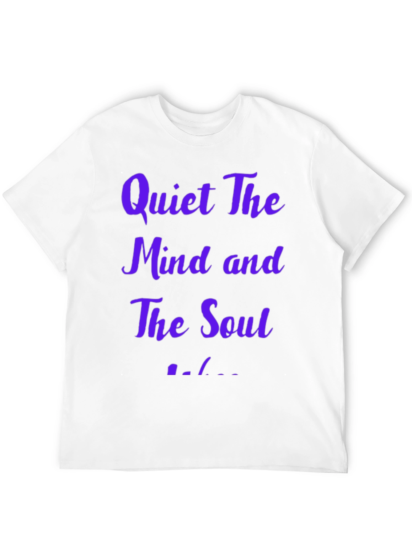 Quiet The Mind Black T-Shirt