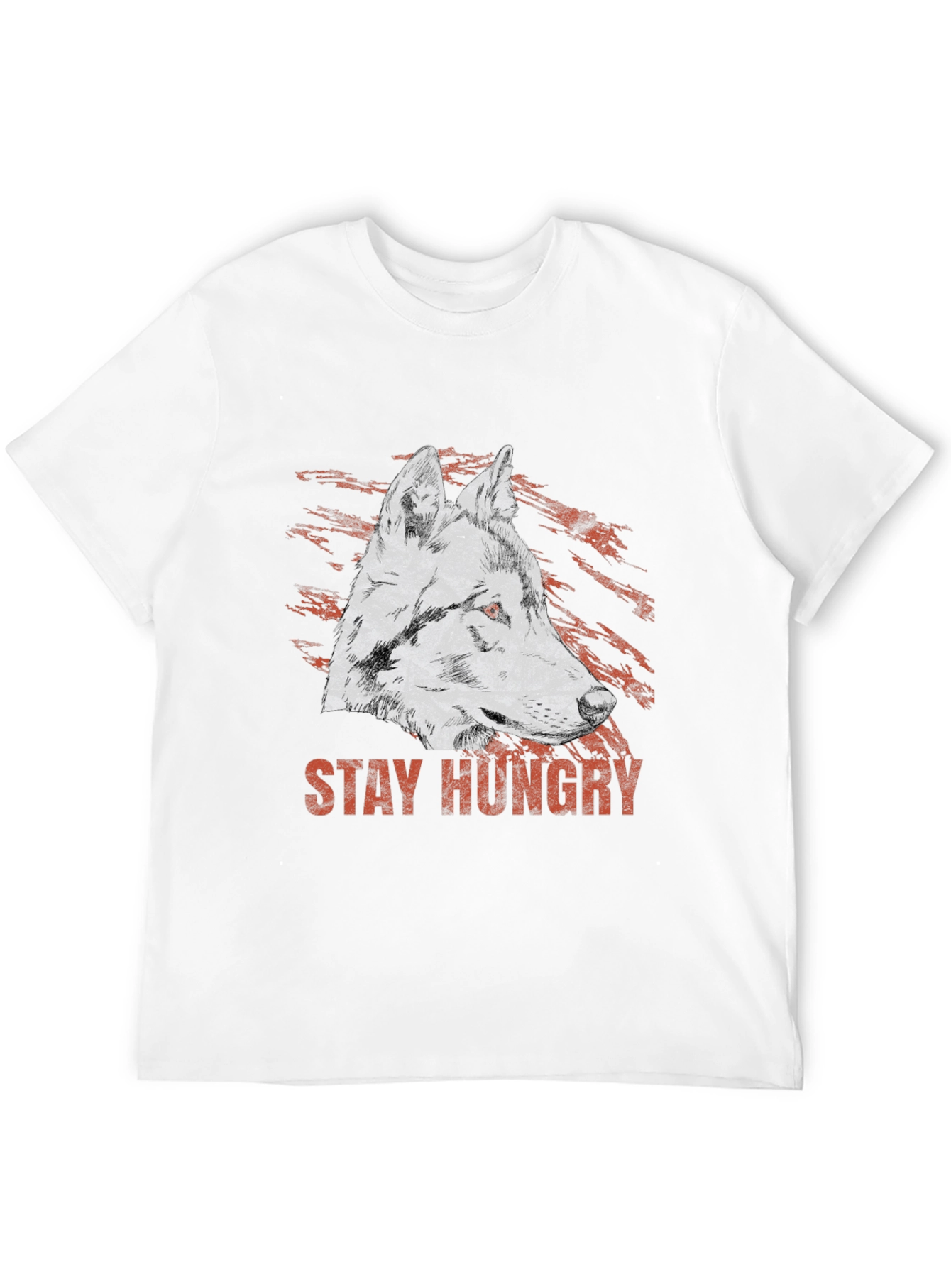 Stay Hungry Wolf Graphic Tee