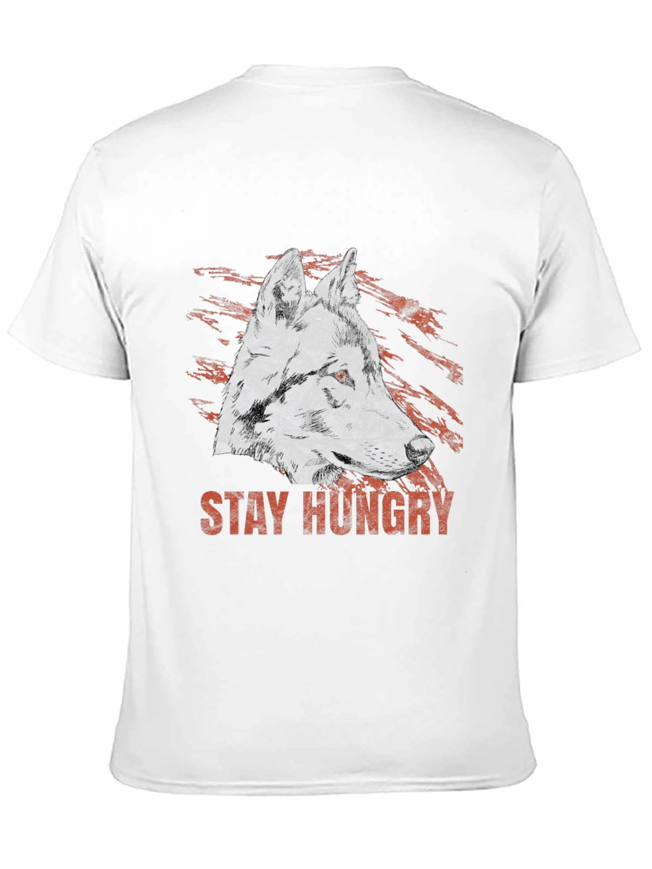Stay Hungry Wolf Graphic Tee