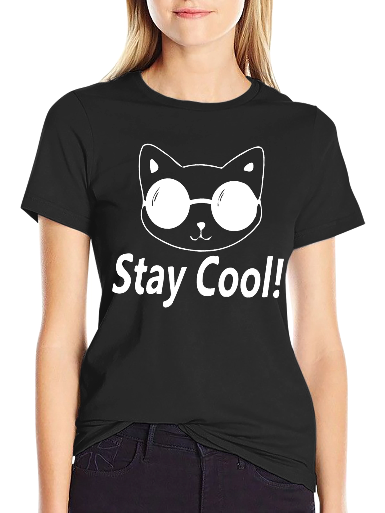Cool Cat Tee - Stay Cool Graphic T-Shirt