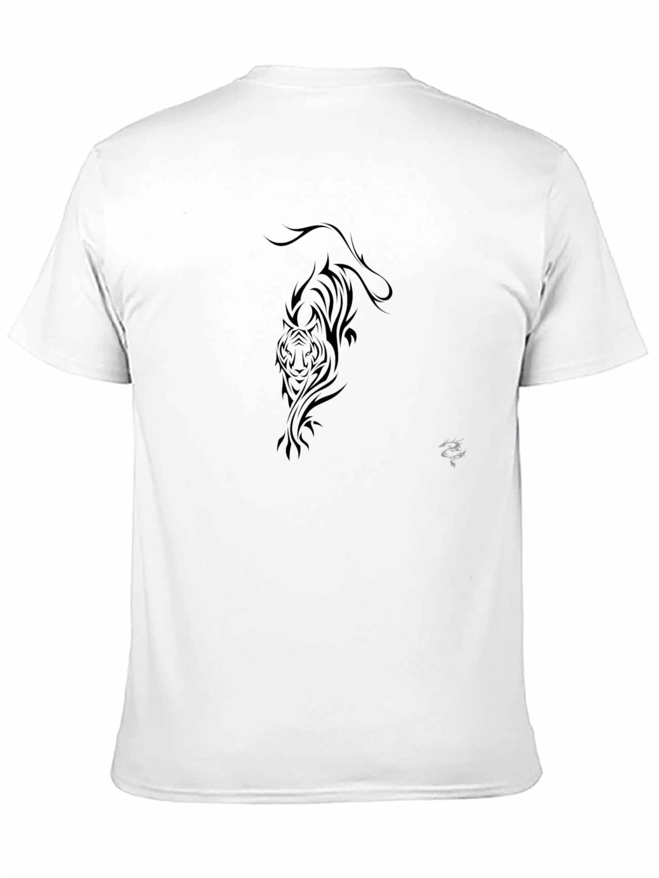 Black Tiger Graphic Tee - Stylish Menswear