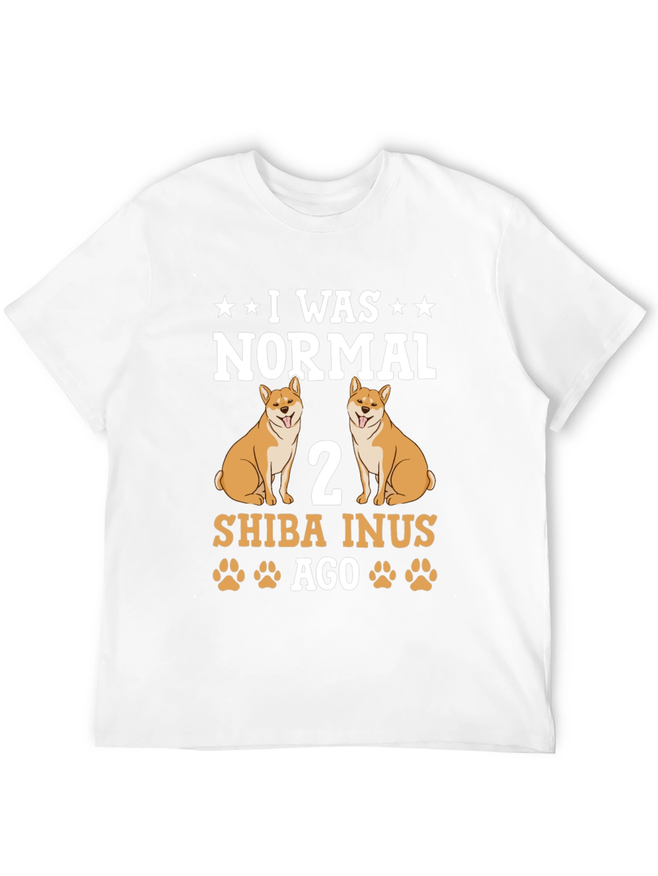I Was Normal 2 Shiba Inus Ago T-Shirt