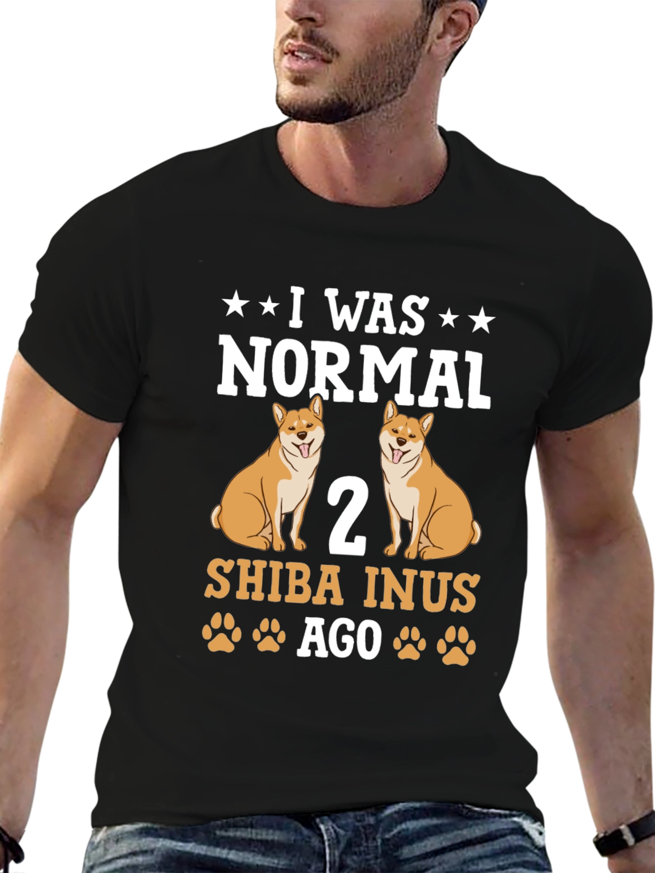 I Was Normal 2 Shiba Inus Ago T-Shirt