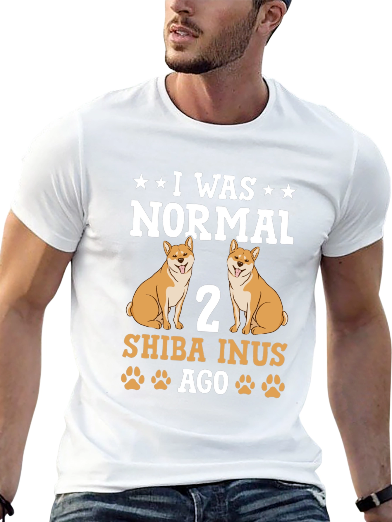 I Was Normal 2 Shiba Inus Ago T-Shirt
