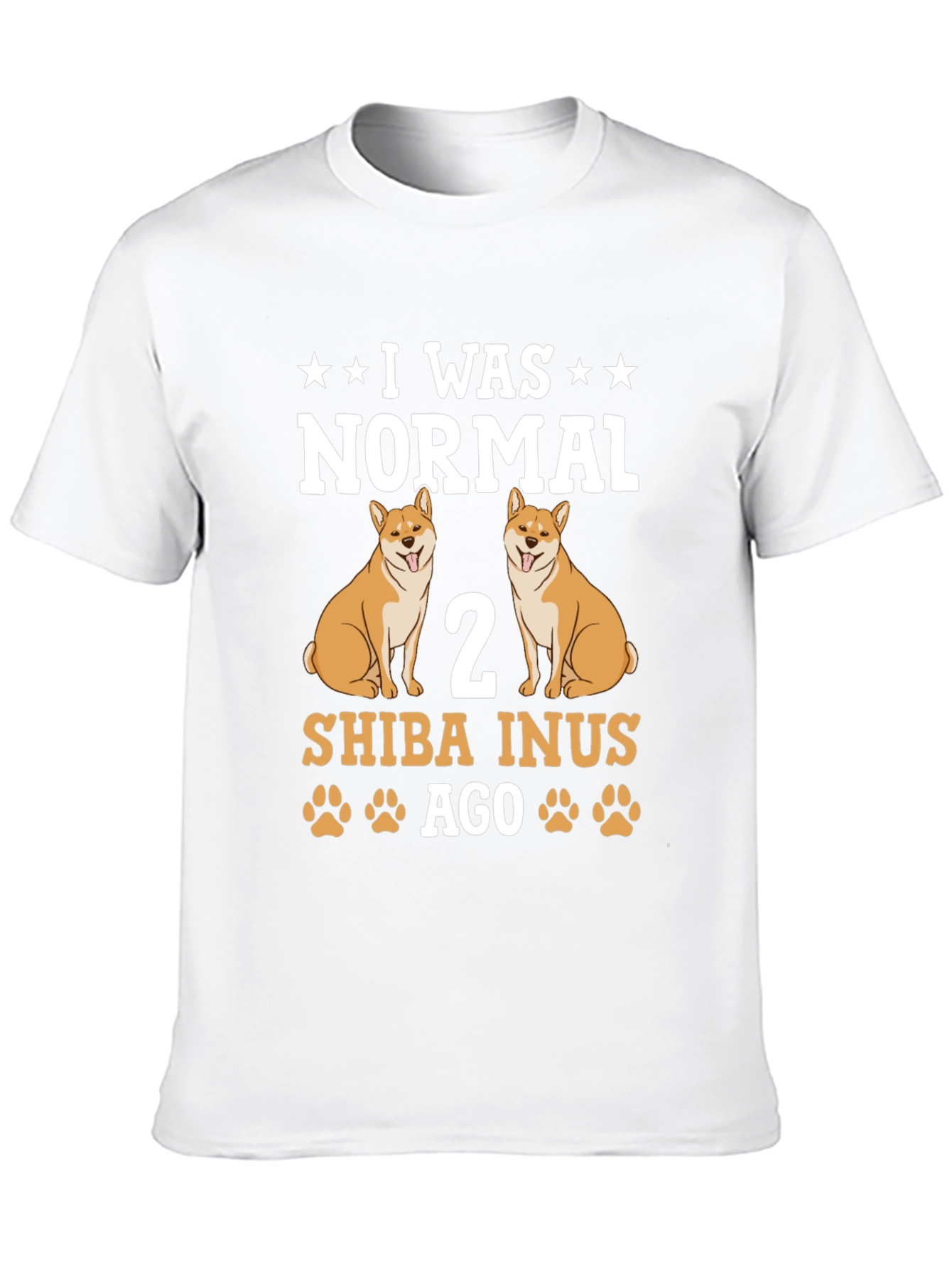 I Was Normal 2 Shiba Inus Ago T-Shirt